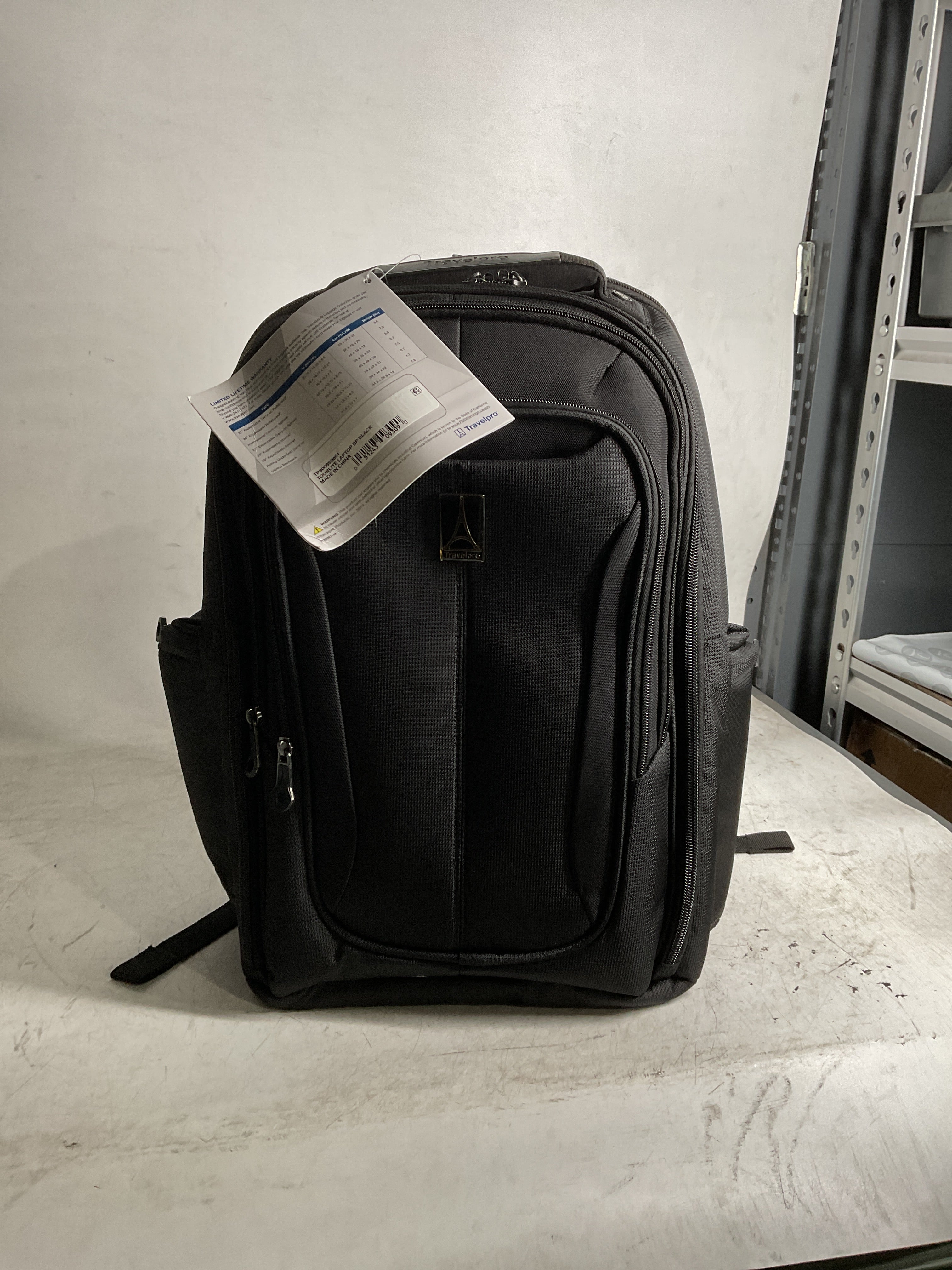 Travelpro Tourlite Laptop Backpack ( Black , One Size ) Black One Size U6