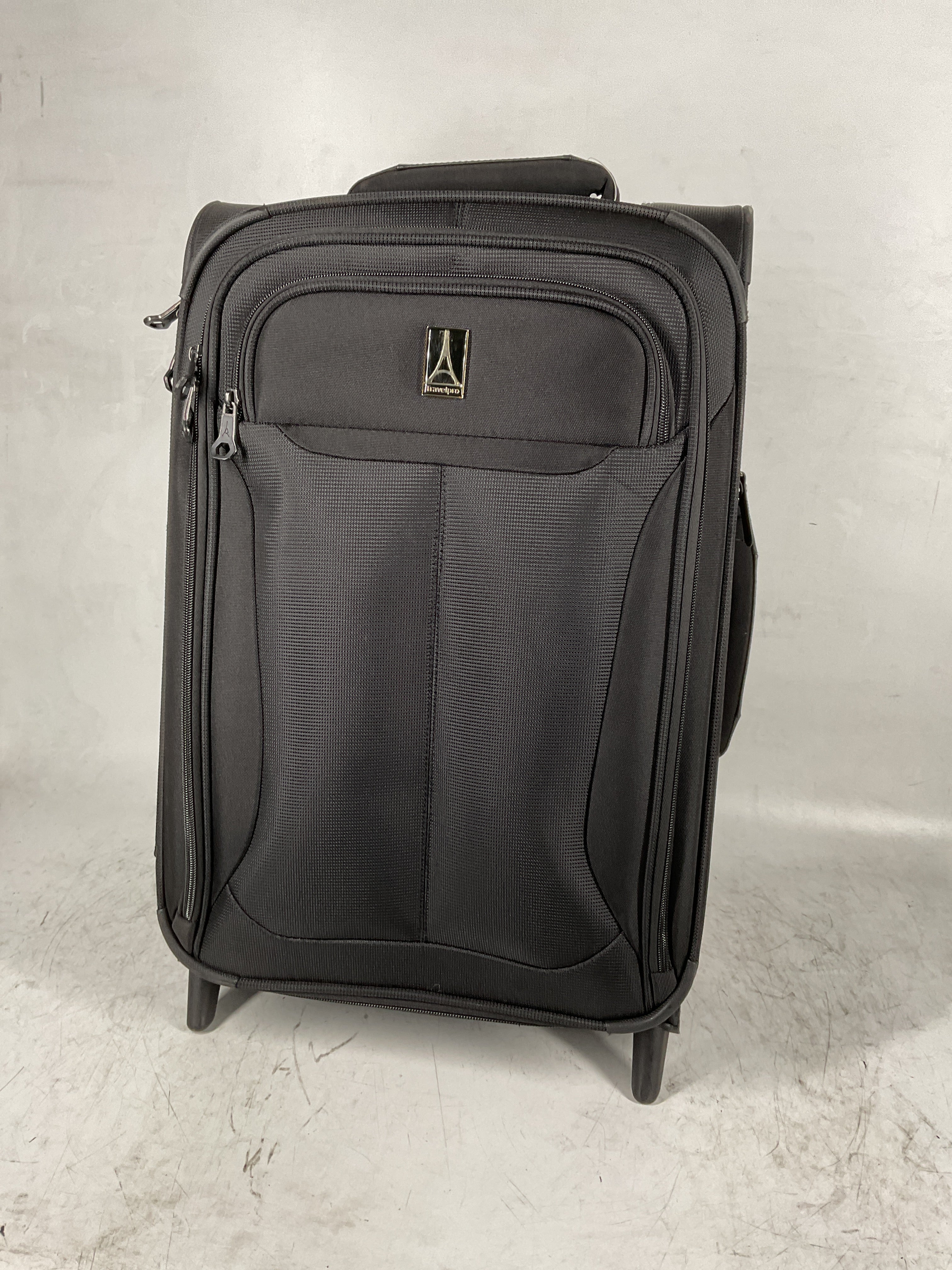 Travelpro Tourlite Softside Expandable Upright 2 Wheel Luggage, Lightweight Suitcase, Men and Women Black One Size U11