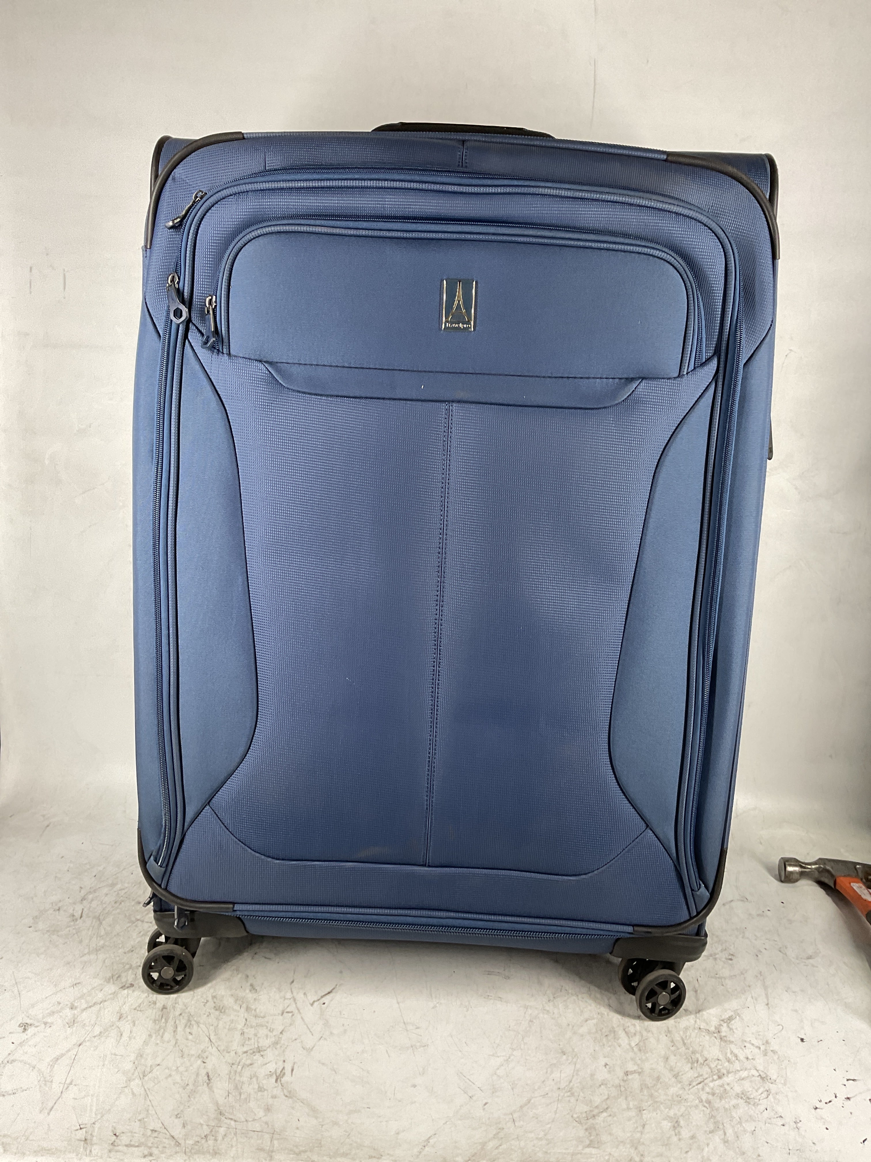 Travelpro Tourlite Softside Expandable Luggage with 4 Spinner Wheels, Lightweight Suitcase, Men and Women ( Blue , 3-Piece Set (21/25/29) ) Blue 3 Piece Set 21 25 29 U1