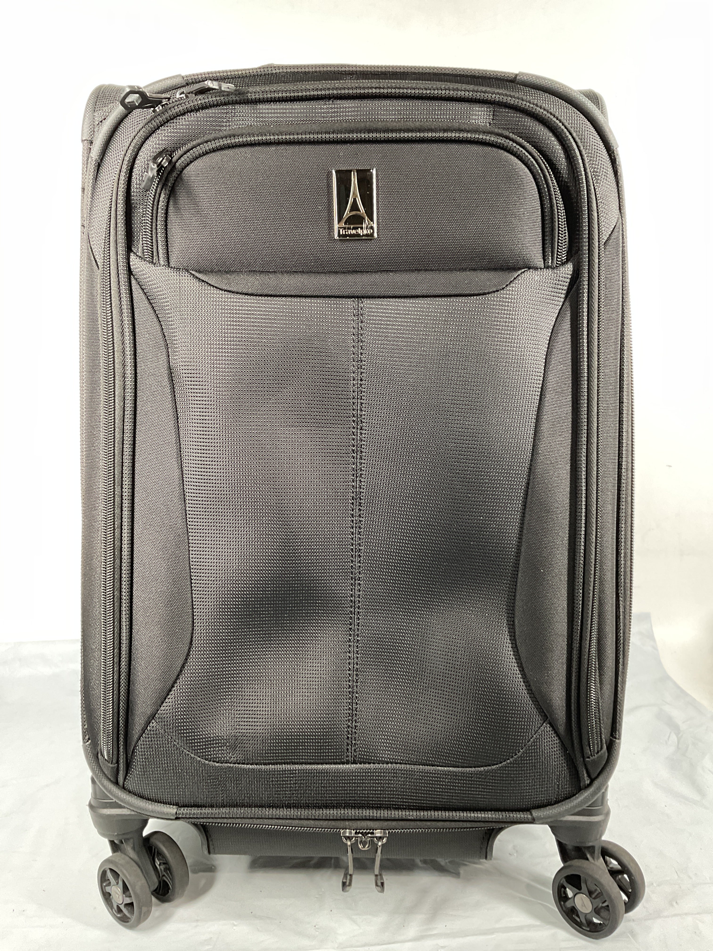 Travelpro Tourlite Softside 21" Expandable Luggage with 4 Spinner Wheels, Lightweight Suitcase, Carry-On ( Black , Carry-On 21-Inch ) Black Carry On 21 Inch U90