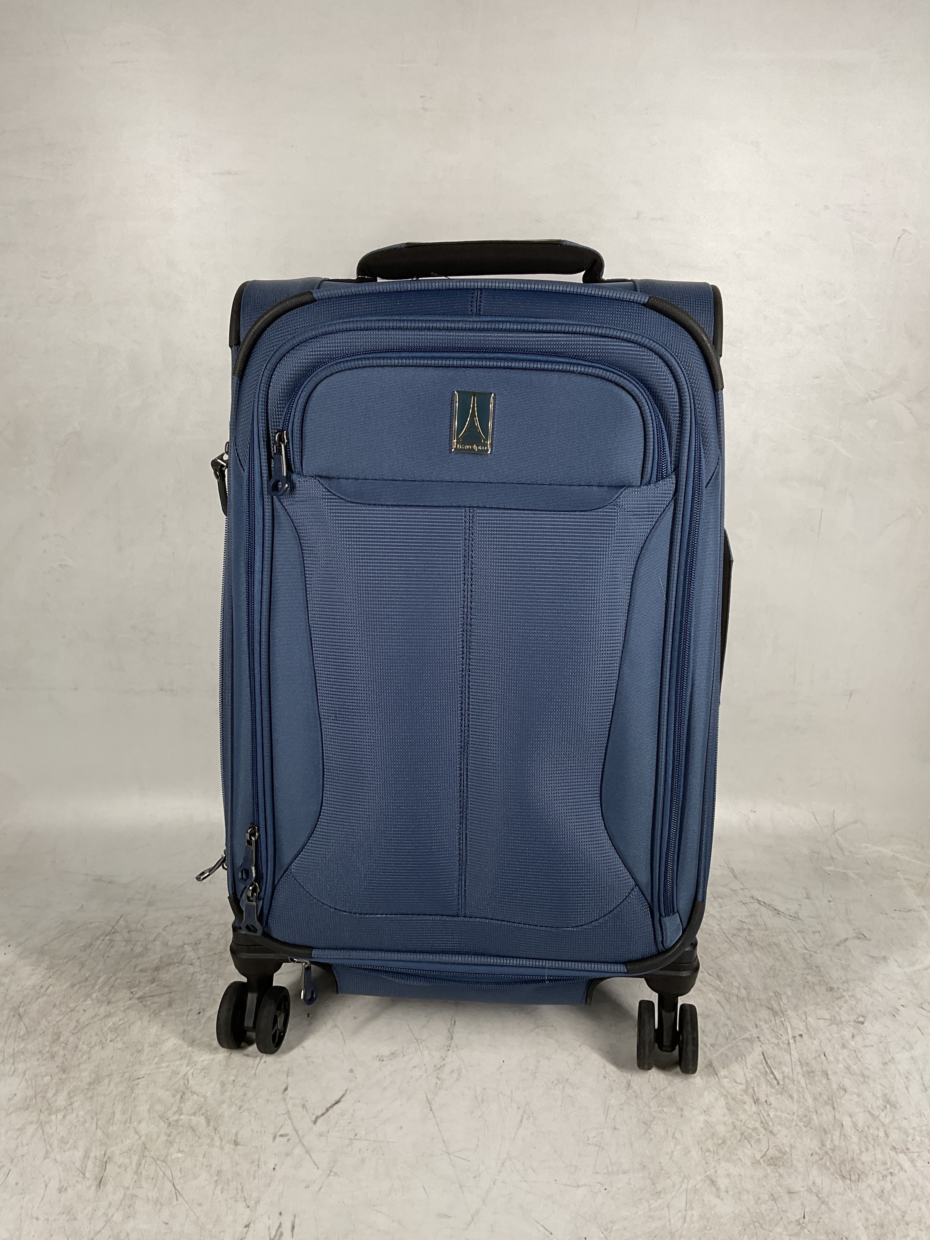 Travelpro Tourlite Softside Expandable Luggage with 4 Spinner Wheels, Lightweight Suitcase, Men and Women ( Blue , Carry-On 21-Inch ) Blue Carry On 21 Inch U30
