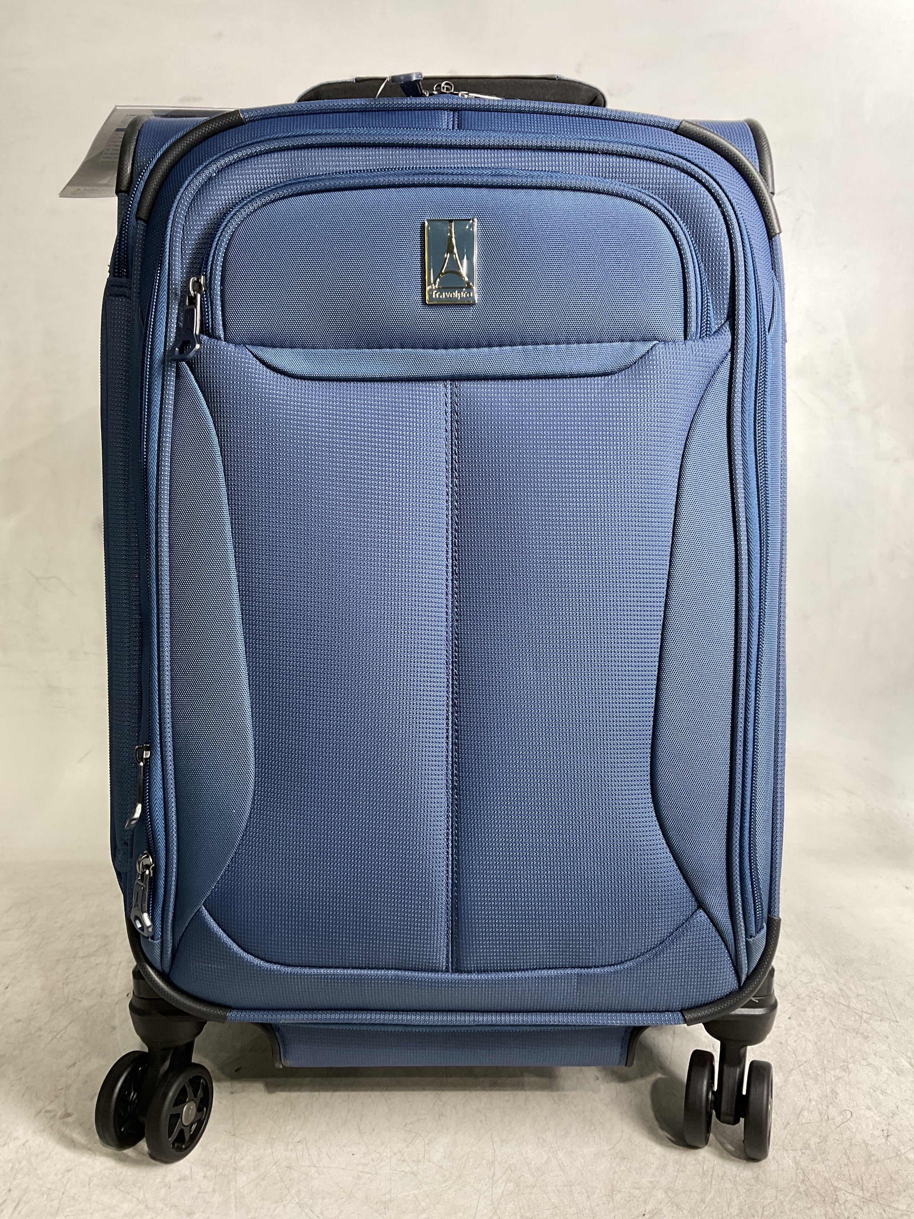Travelpro Tourlite Softside Expandable Luggage with 4 Spinner Wheels, Lightweight Suitcase, Men and Women ( Blue , Carry-On 21-Inch ) Blue Carry On 21 Inch U42