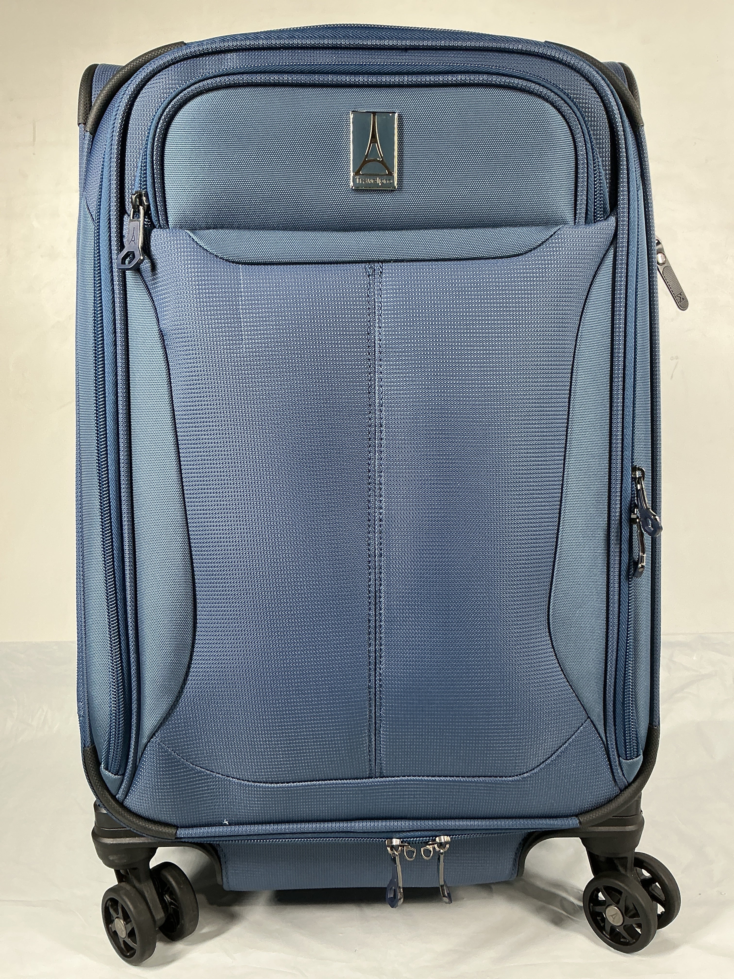 Travelpro Tourlite Softside Expandable Luggage with 4 Spinner Wheels, Lightweight Suitcase, Men and Women ( Blue , Carry-On 21-Inch ) Blue Carry On 21 Inch U47