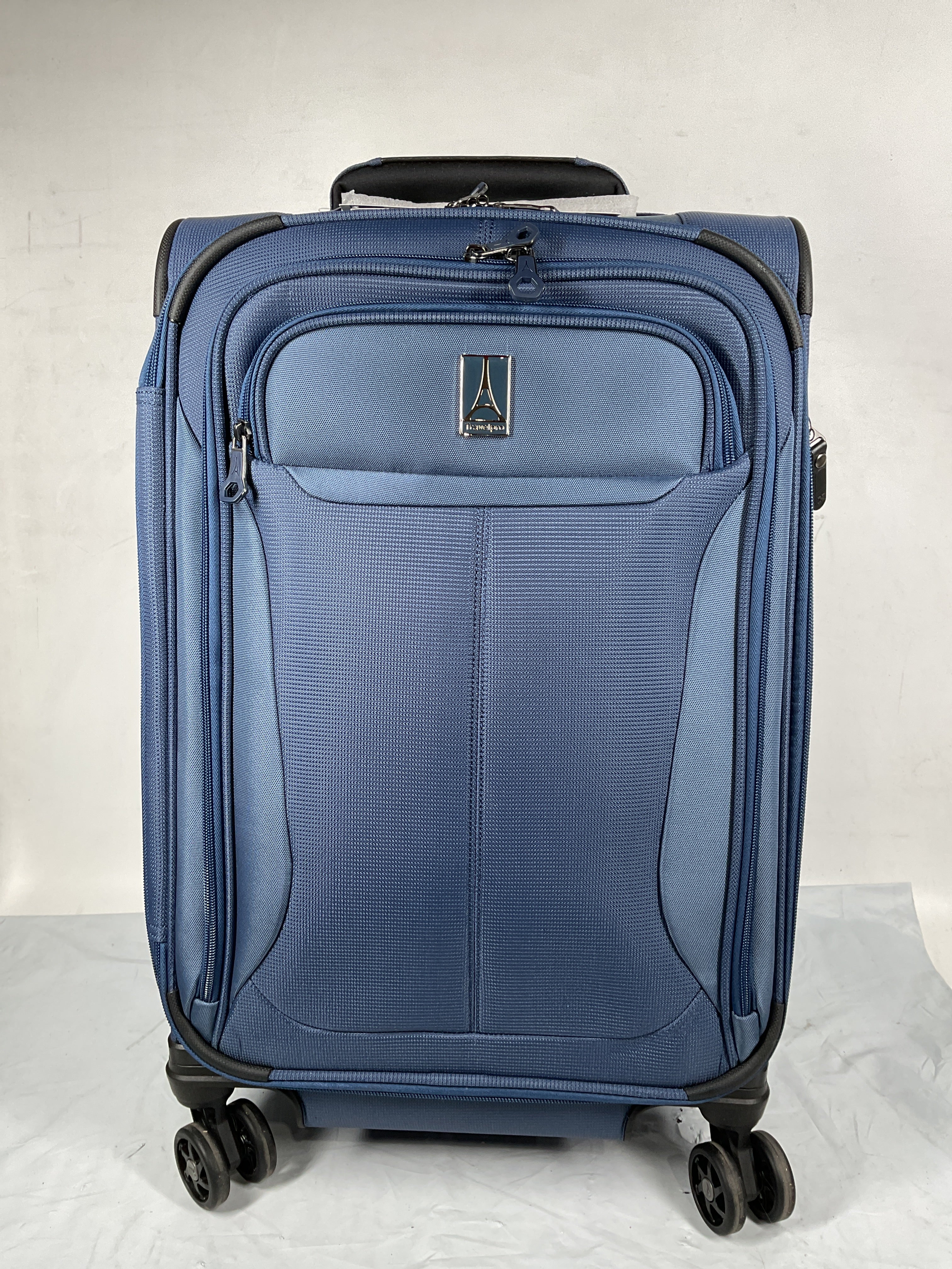 Travelpro Tourlite Softside 21" Expandable Luggage with 4 Spinner Wheels, Lightweight Suitcase, Carry-On ( Blue , Carry-On 21-Inch ) Blue Carry On 21 Inch U50