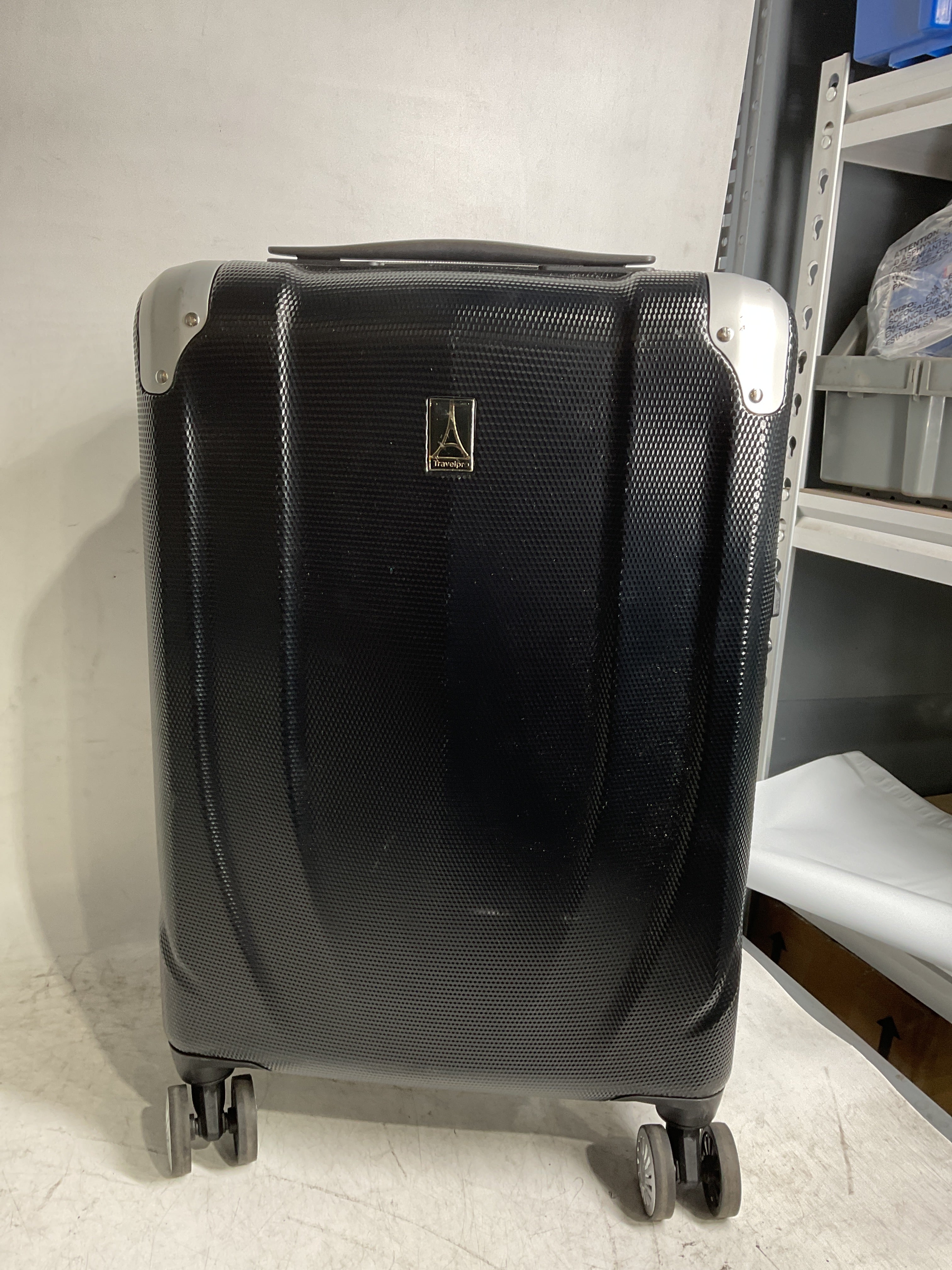 Travelpro Pathways 3 Hardside Expandable Luggage, 8 Spinner Wheels, Lightweight Hard Shell Suitcase ( Black Knight , Carry On 21 Inch ) Black Knight Carry On 21 Inch U4