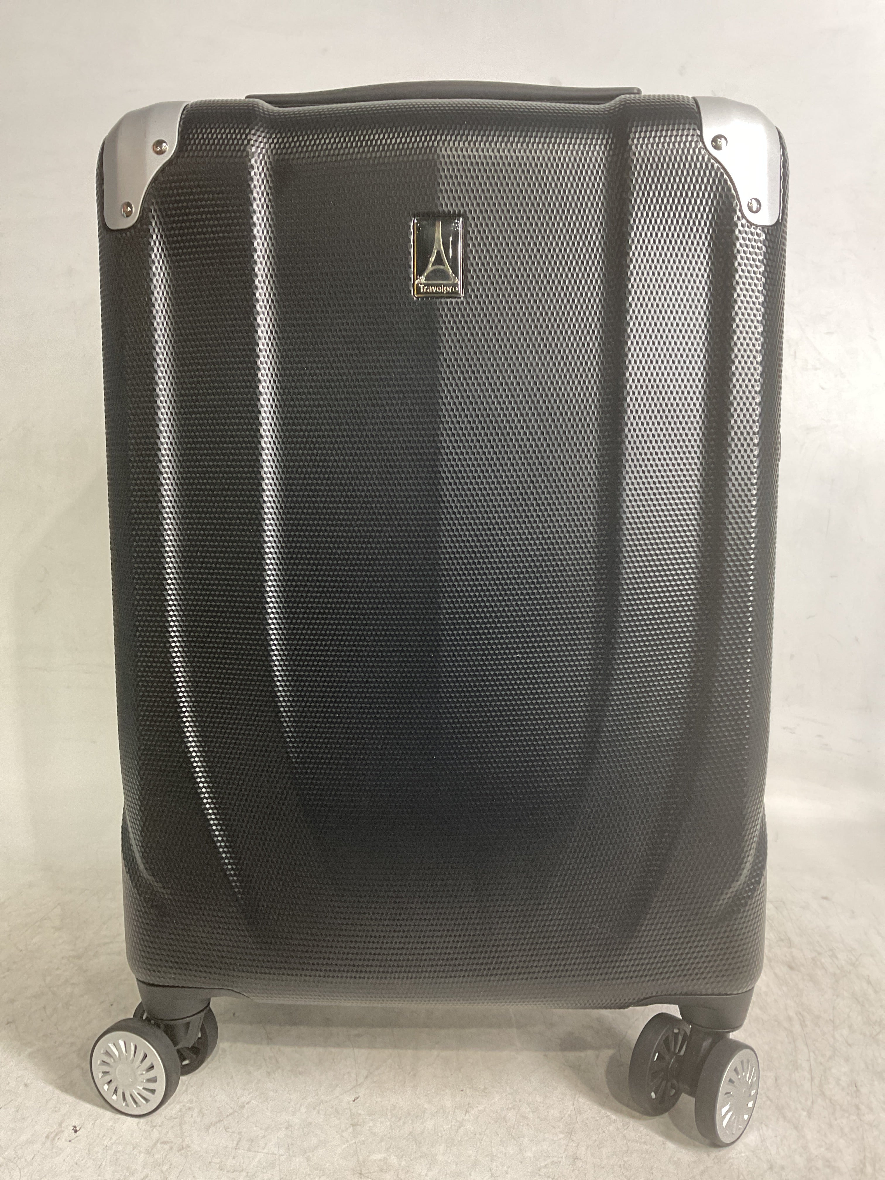 Travelpro Pathways 3 Hardside Expandable Luggage, 8 Spinner Wheels, Lightweight Hard Shell Suitcase ( Black Knight , Carry On 21 Inch ) Black Knight Carry On 21 Inch U9