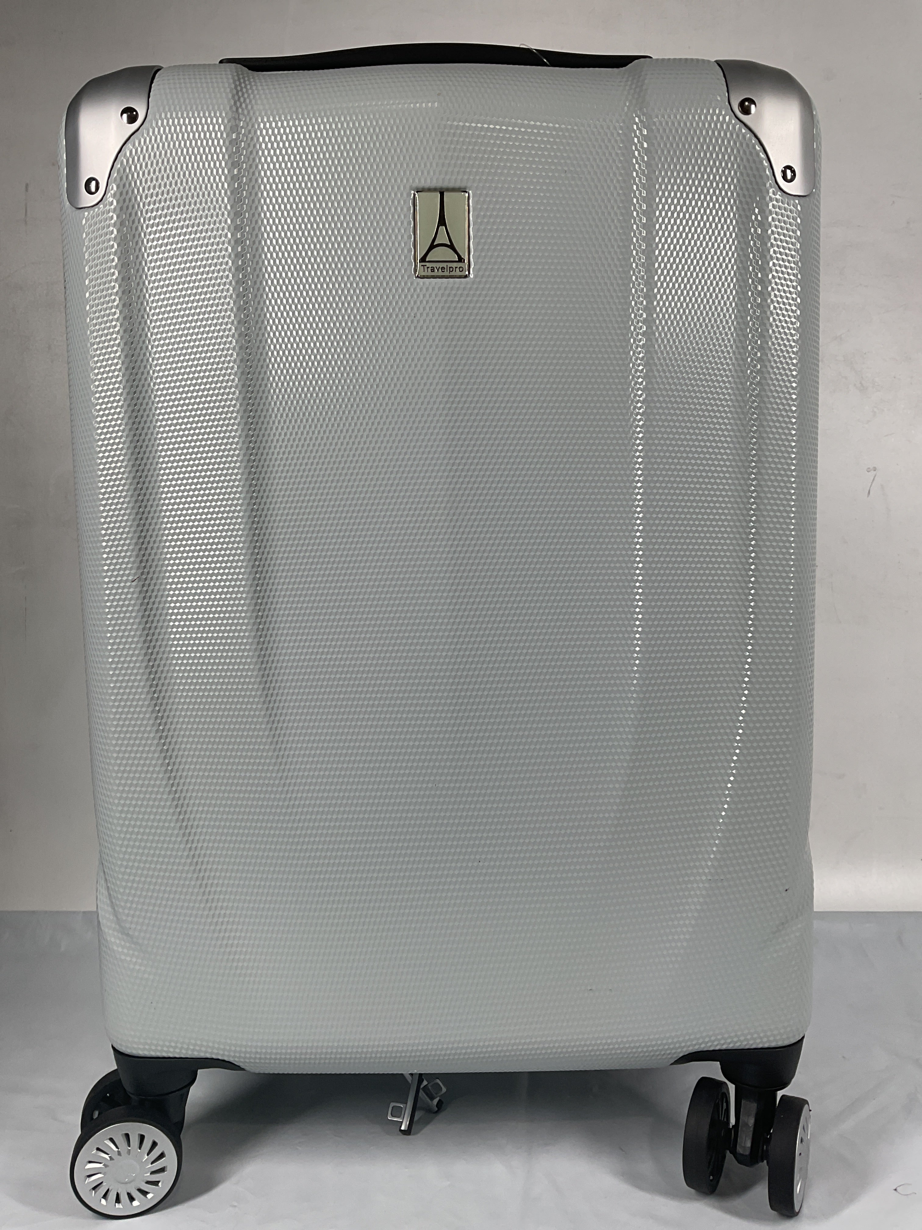 Travelpro Pathways 3 Hardside Expandable Luggage, 8 Spinner Wheels, Lightweight Hard Shell Suitcase ( Cloud Grey , Carry On 21 Inch ) Cloud Grey Carry On 21 Inch U3