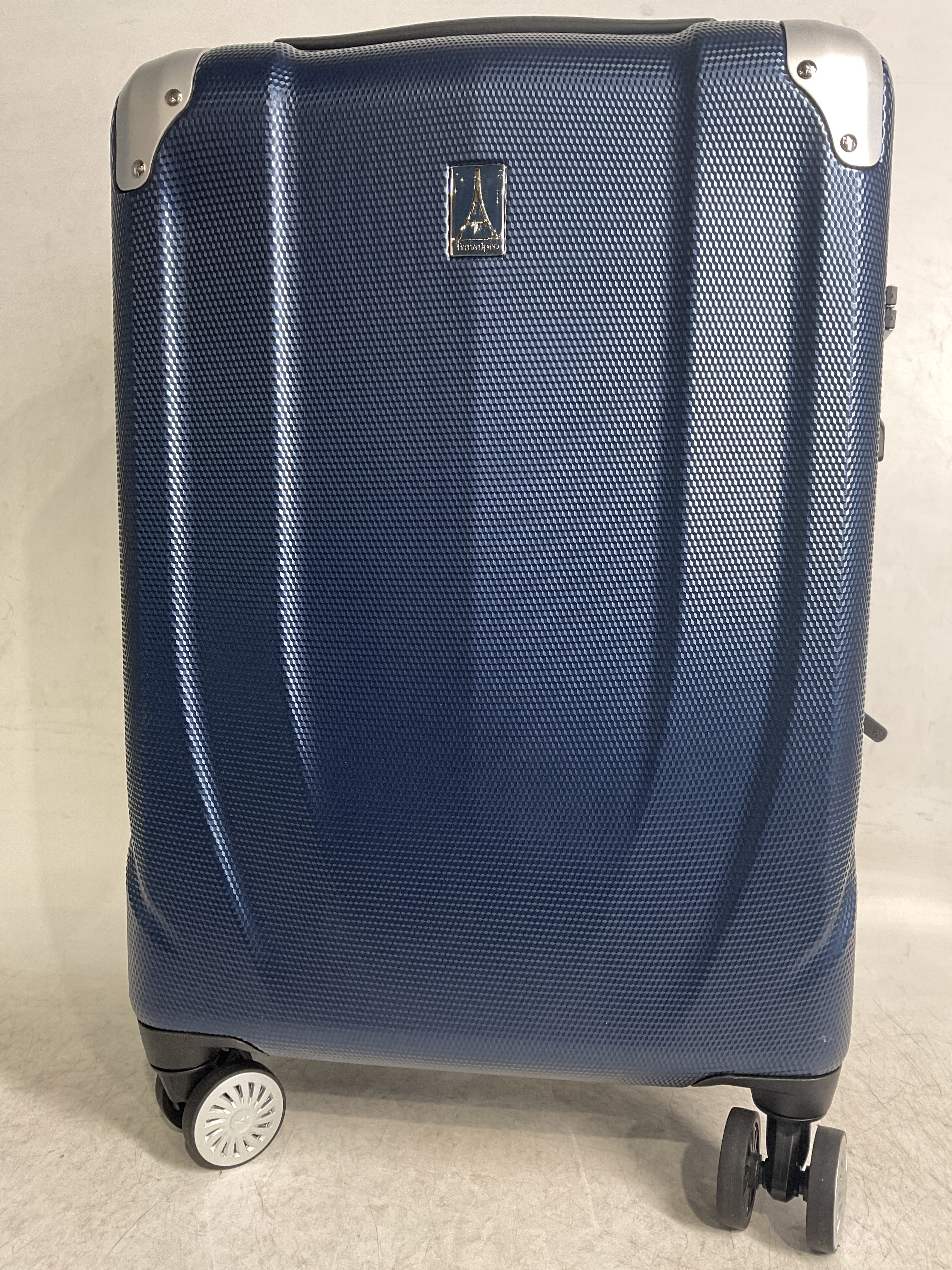 Travelpro Pathways 3 Hardside Expandable Luggage, 8 Spinner Wheels, Lightweight Hard Shell Suitcase ( Royal Blue , Carry On 21 Inch ) Royal Blue Carry On 21 Inch U12
