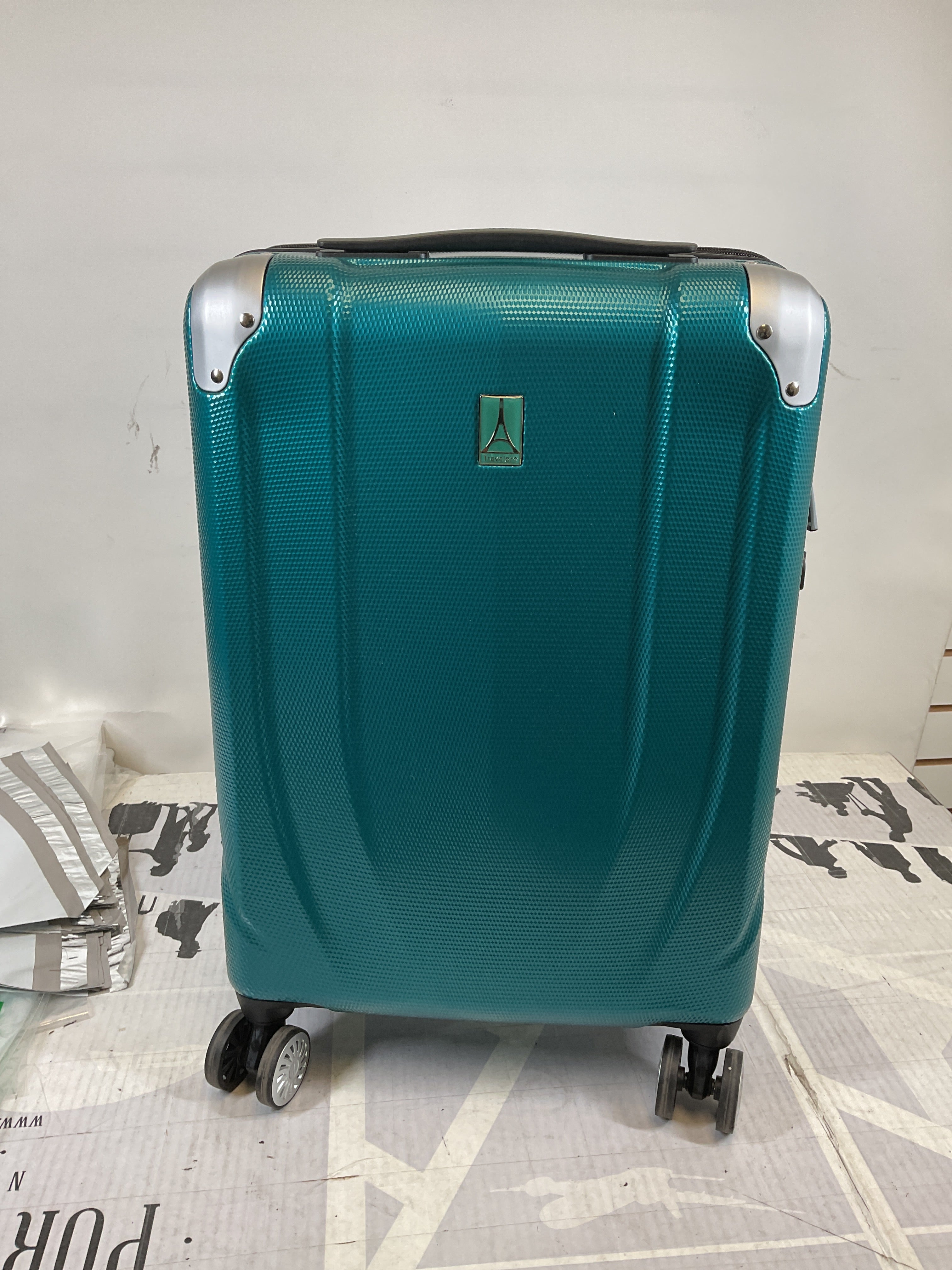 Travelpro Pathways 3 Hardside Expandable Luggage, 8 Spinner Wheels, Lightweight Hard Shell Suitcase, Carry On 21 Inch ( Kayak Teal , Carry On 21 Inch ) Kayak Teal Carry On 21 Inch U4