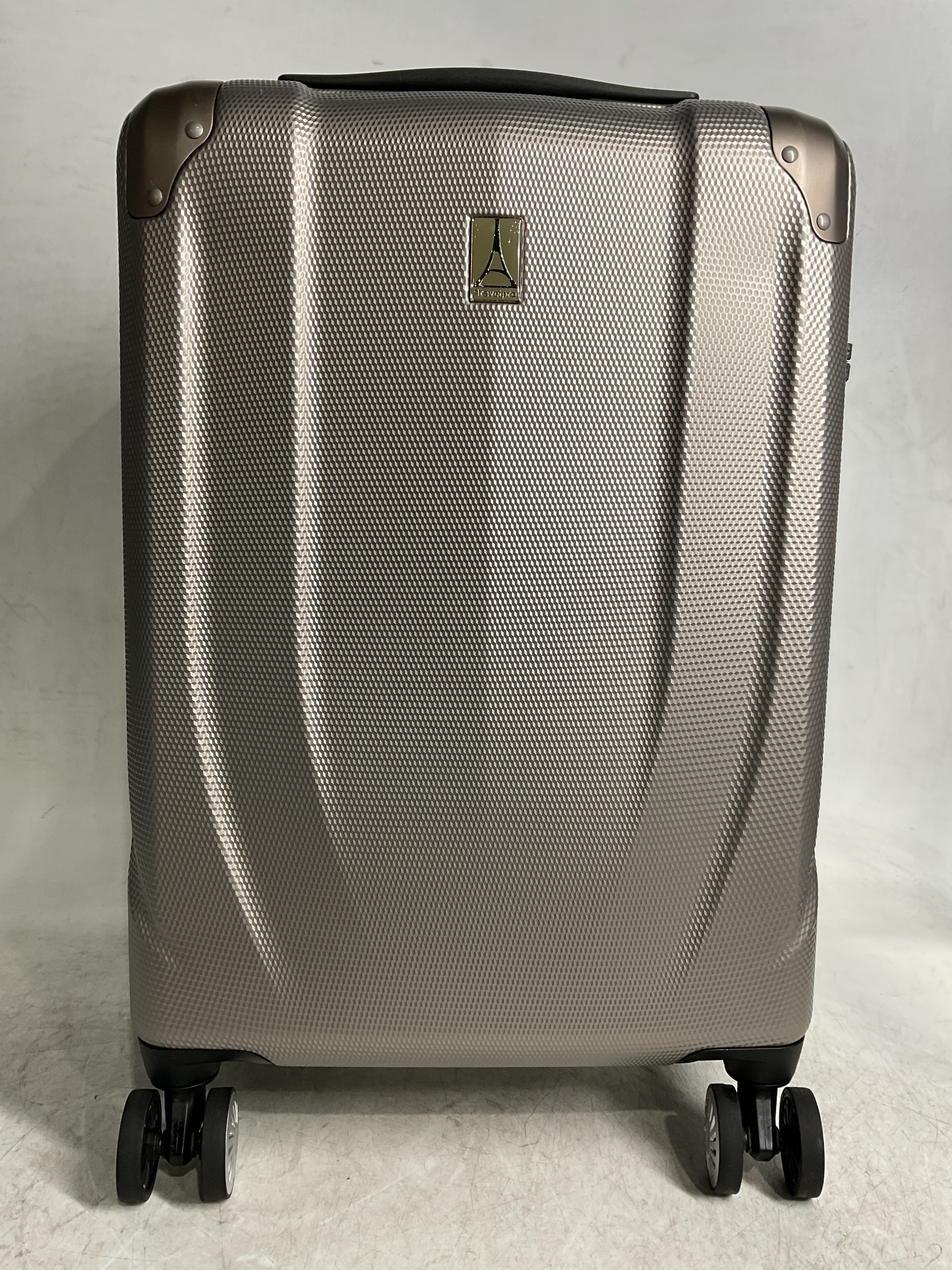 Travelpro Pathways 3 Hardside Expandable Luggage, 8 Spinner Wheels, Lightweight Hard Shell Suitcase ( Champagne , Carry On 21 Inch ) Champagne Carry On 21 Inch U3
