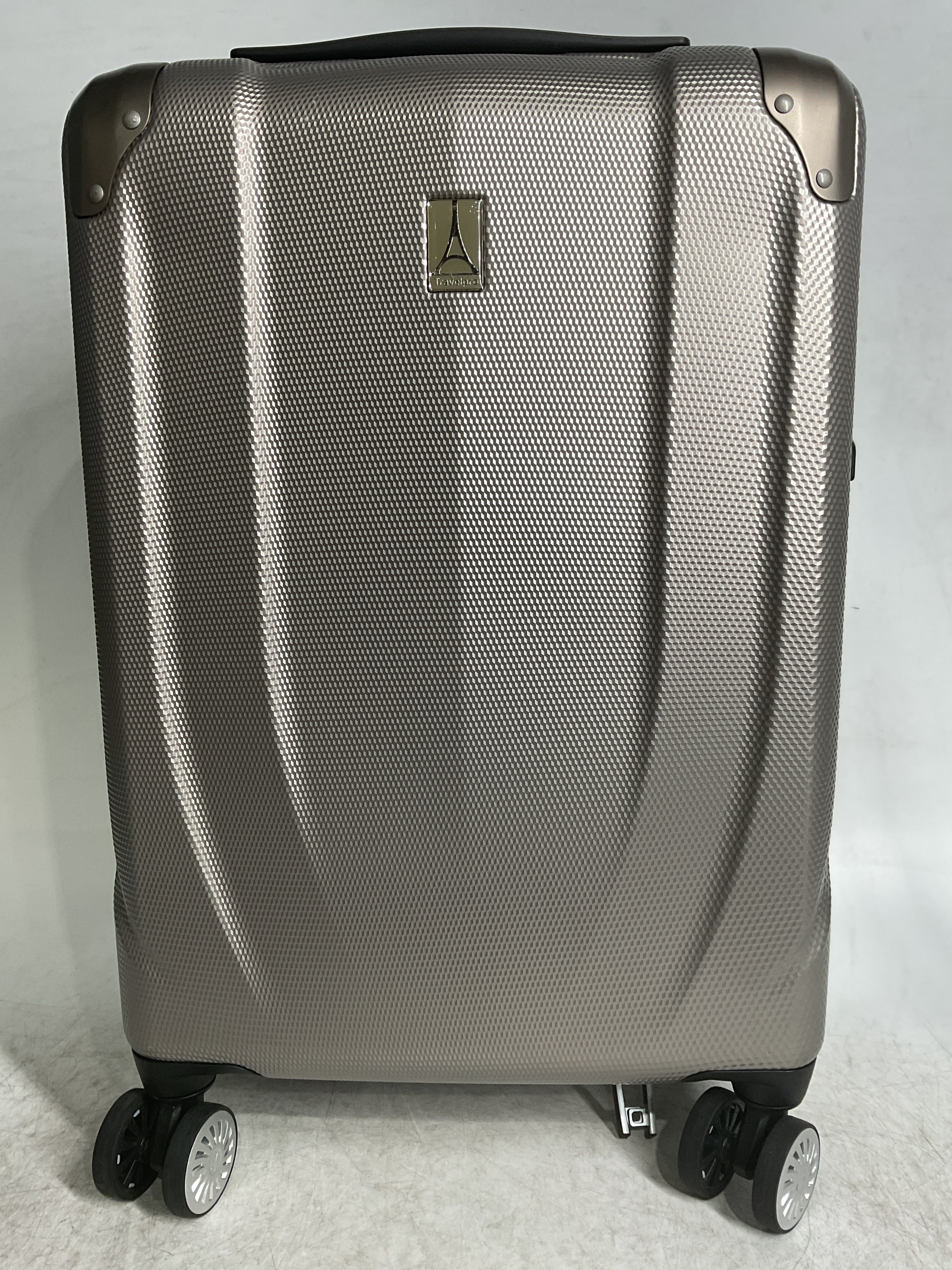 Travelpro Pathways 3 Hardside Expandable Luggage, 8 Spinner Wheels, Lightweight Hard Shell Suitcase ( Champagne , Carry On 21 Inch ) Champagne Carry On 21 Inch U4
