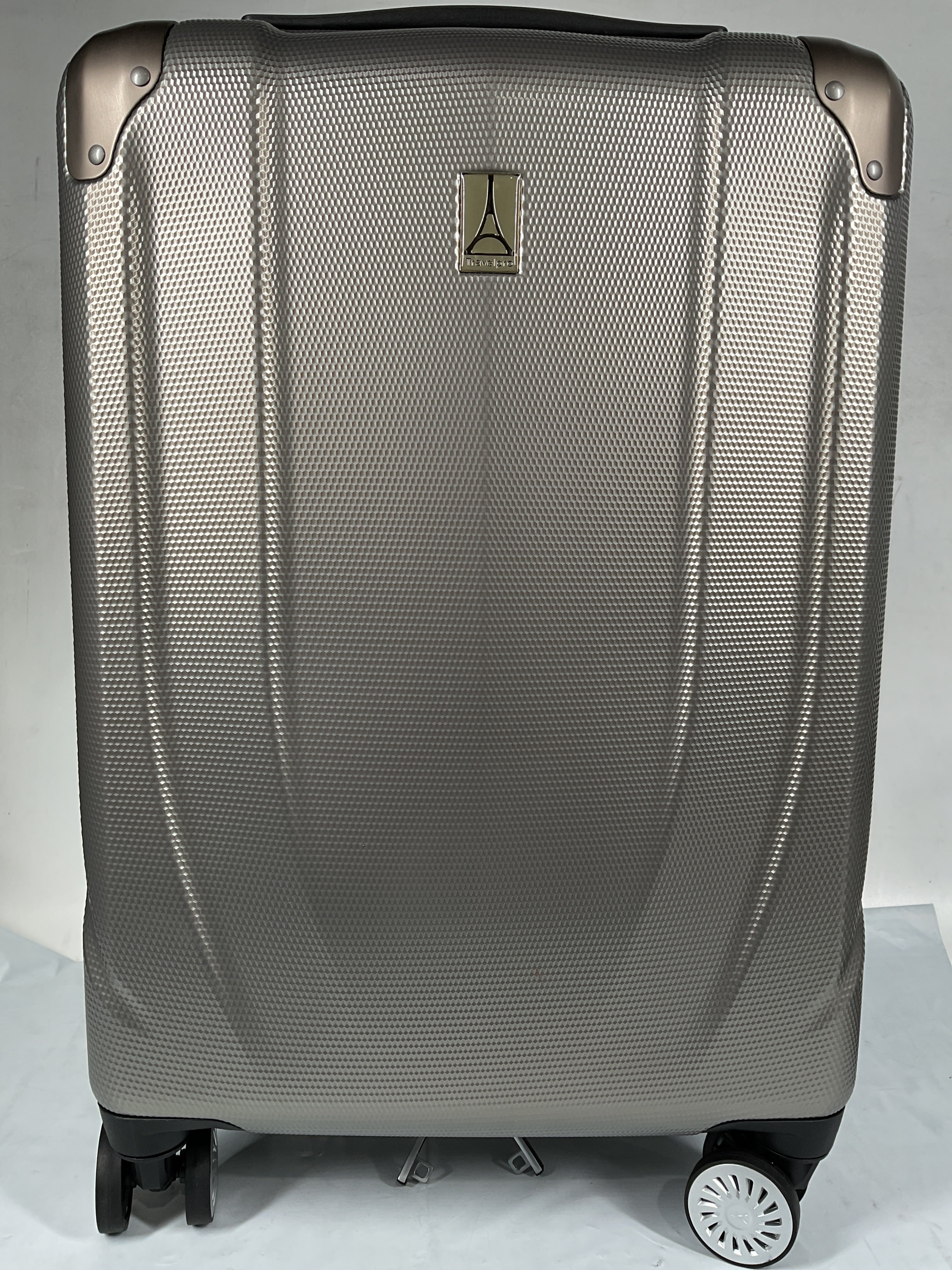 Travelpro Pathways 3 Hardside Expandable Luggage, 8 Spinner Wheels, Lightweight Hard Shell Suitcase ( Champagne , Carry On 21 Inch ) Champagne Carry On 21 Inch U6
