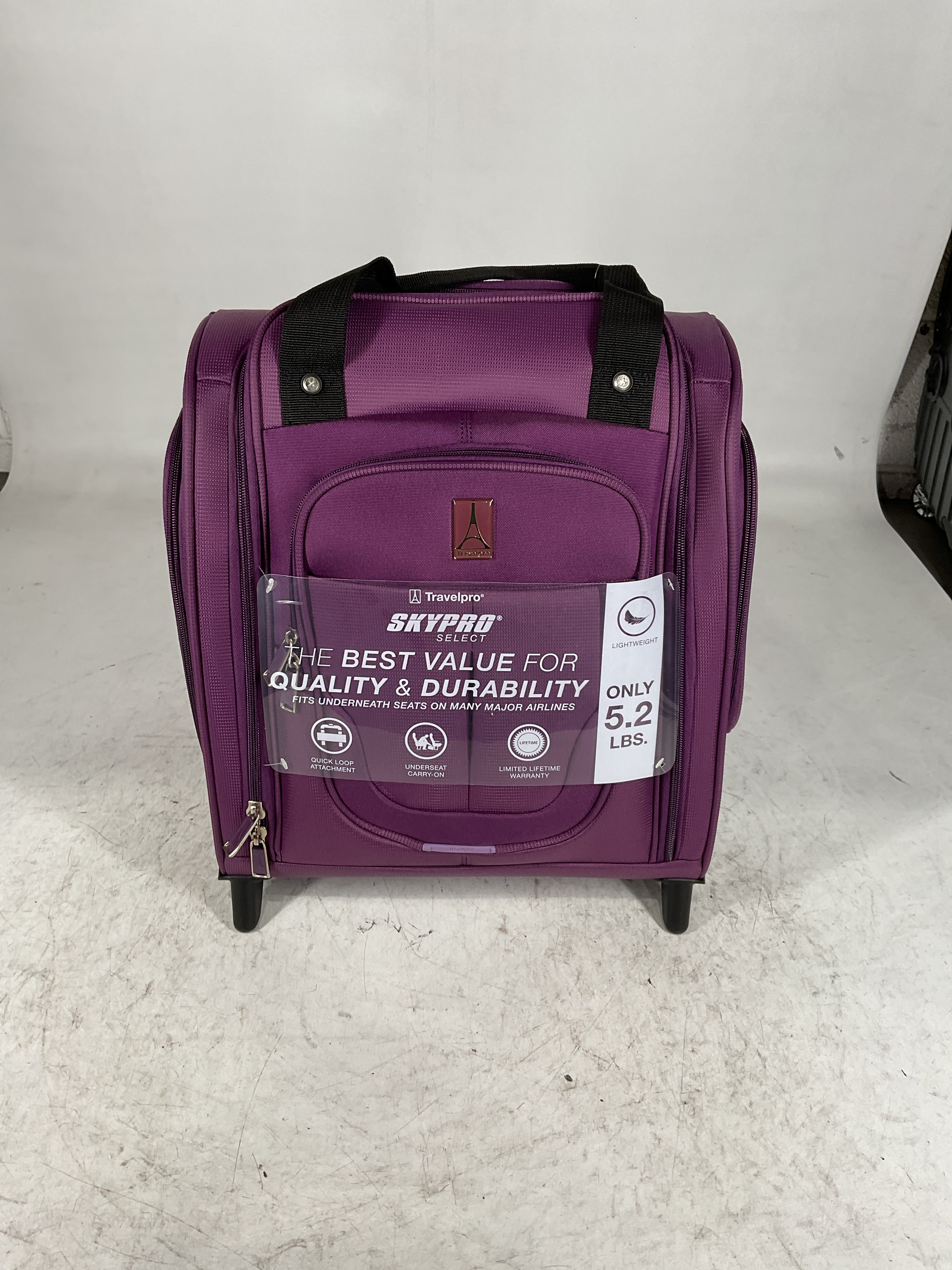 Travelpro Skypro Lightweight Airline Size Carry On Luggage Trolley Suitcase U2