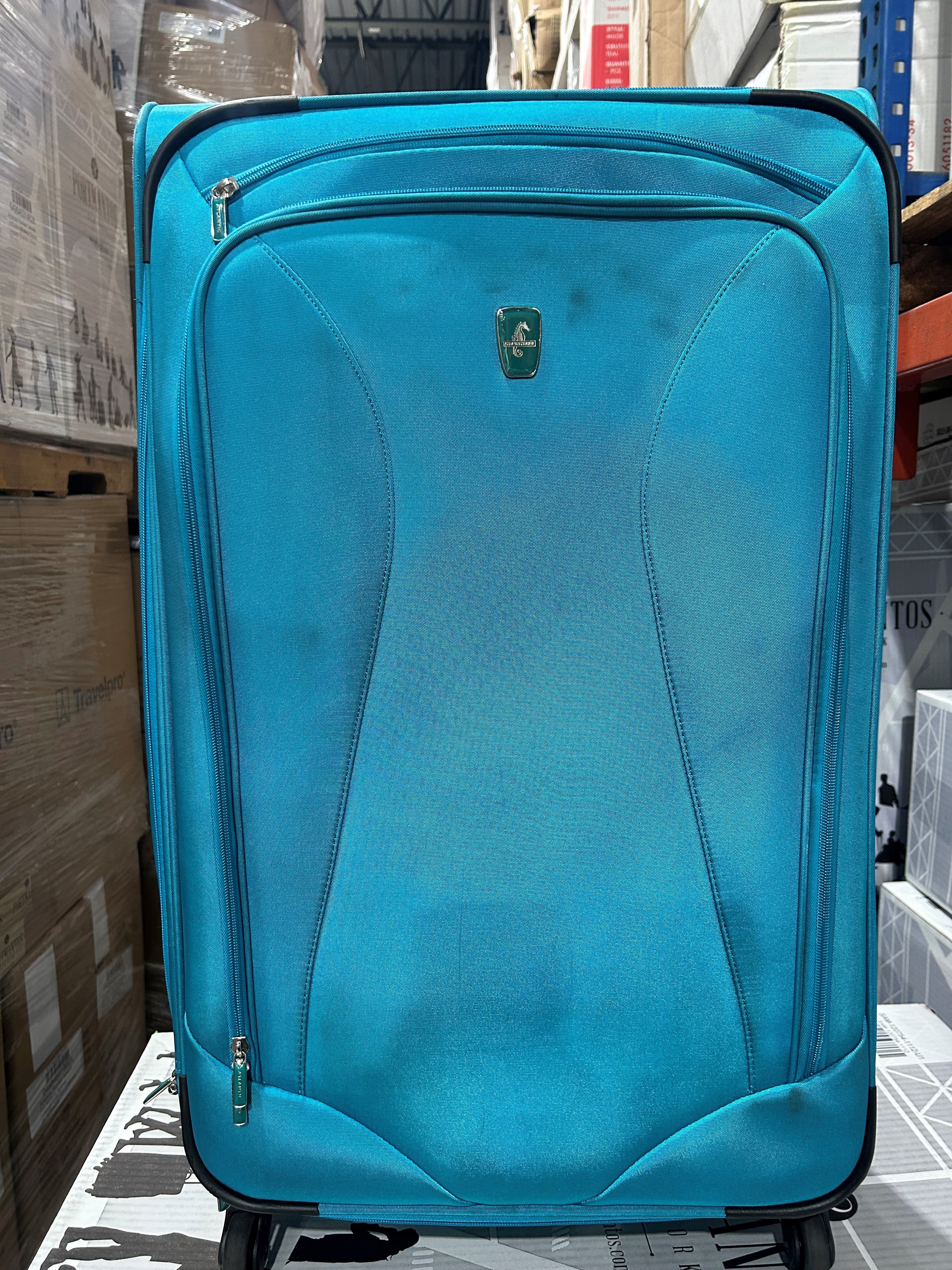 Atlantic Luggage Ultra Lite 3 29-Inch Expandable Spinner - Turquoise/29 Inches