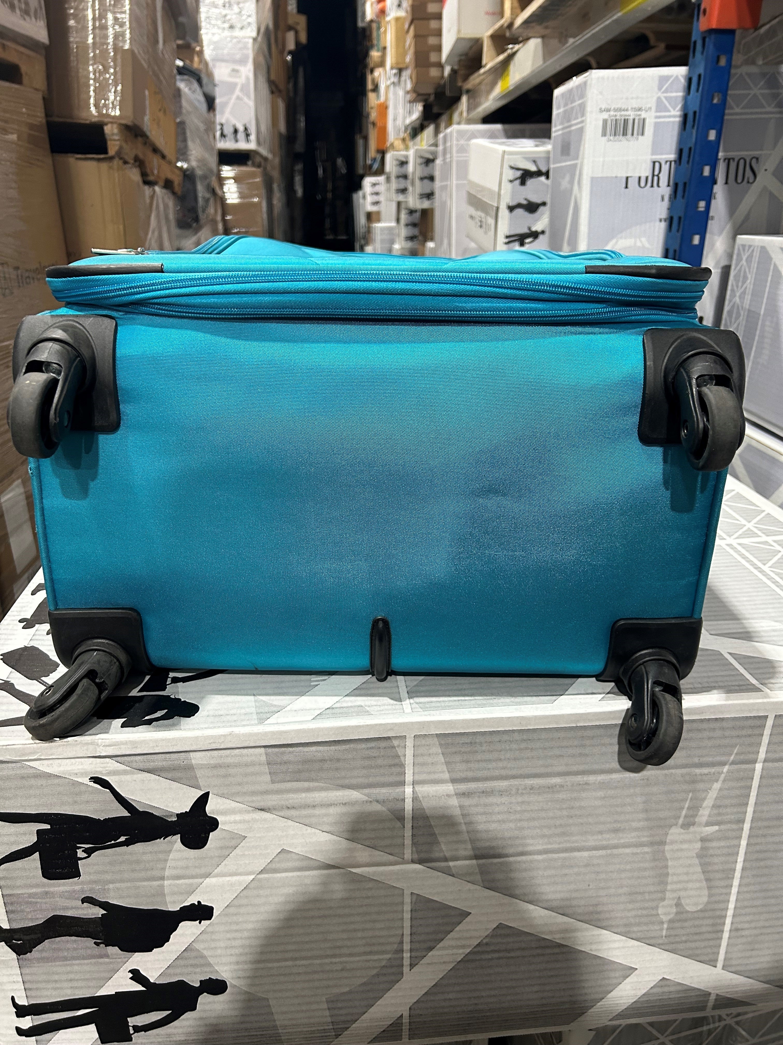 Atlantic Luggage Ultra Lite 3 29-Inch Expandable Spinner - Turquoise/29 Inches