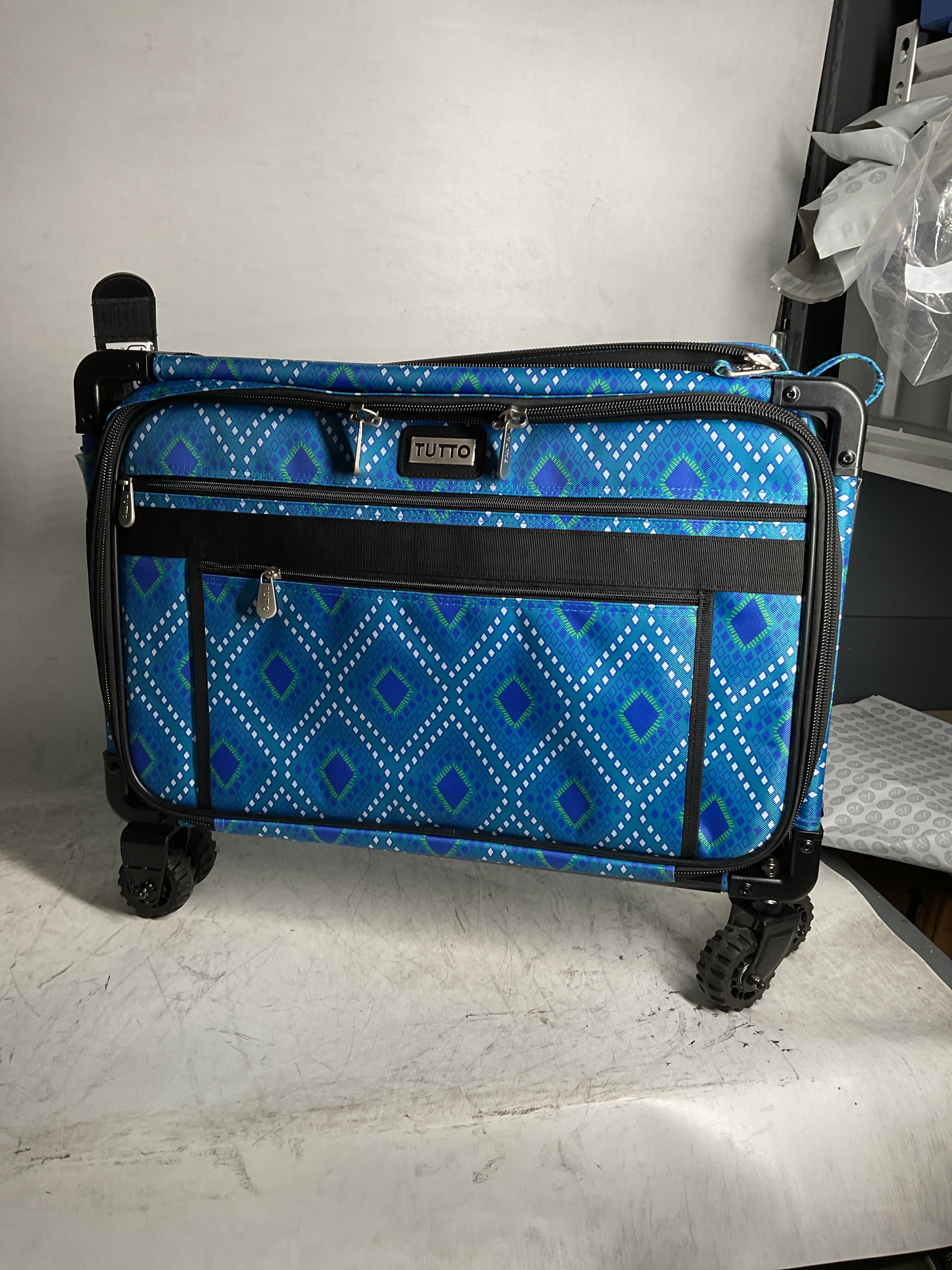 Tutto Machine On Wheels ( Beach Blue Diamond , 22-Inch ) Beach Blue Diamond 22 Inch U5