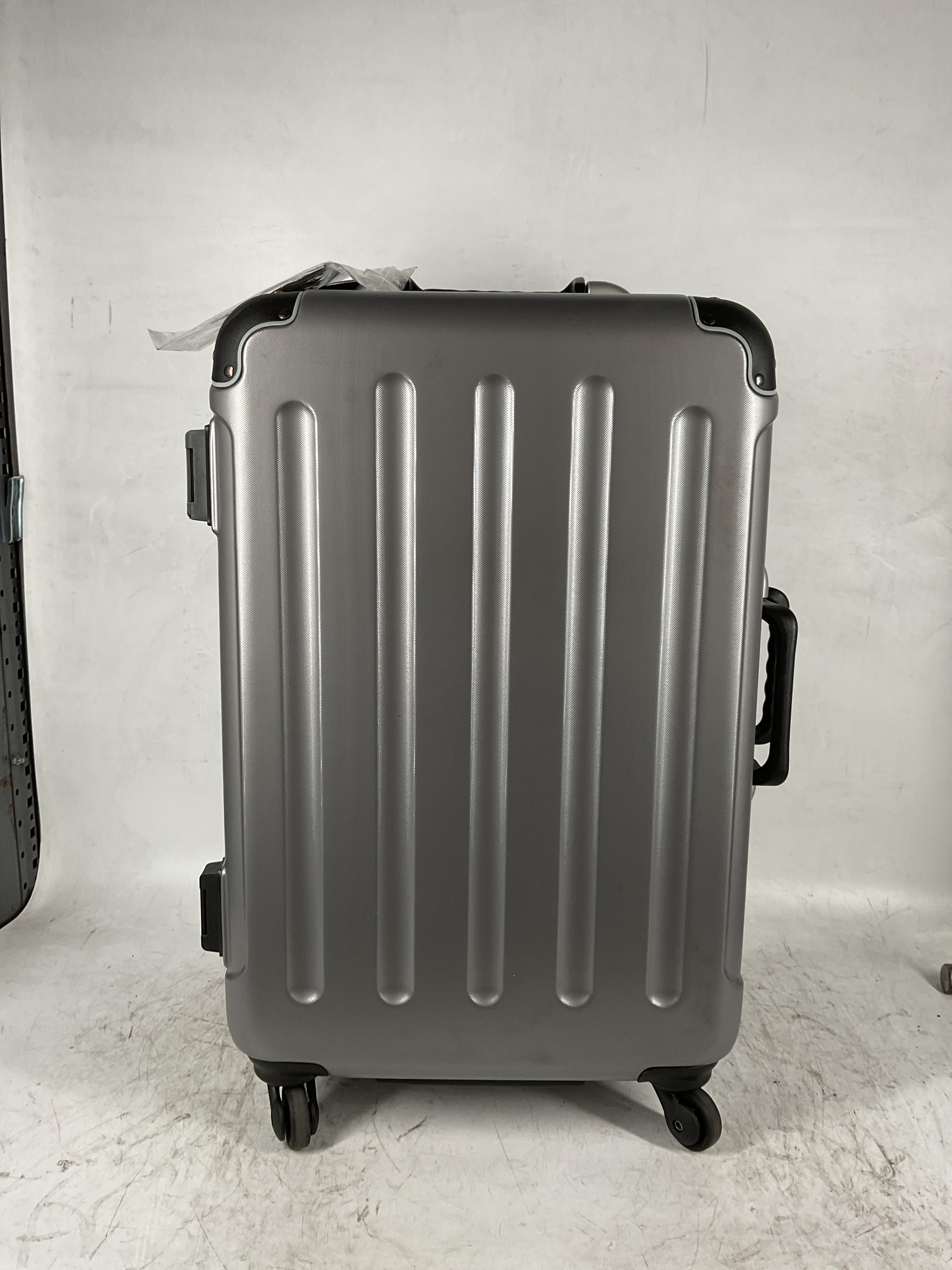 Vin Garde Valise Grande (Standard Size) | Wine Travel Suitcase | All-purpose Luggage | Up to 12 Bottles ( Silver , Version 04 ) Silver Version 04 U1