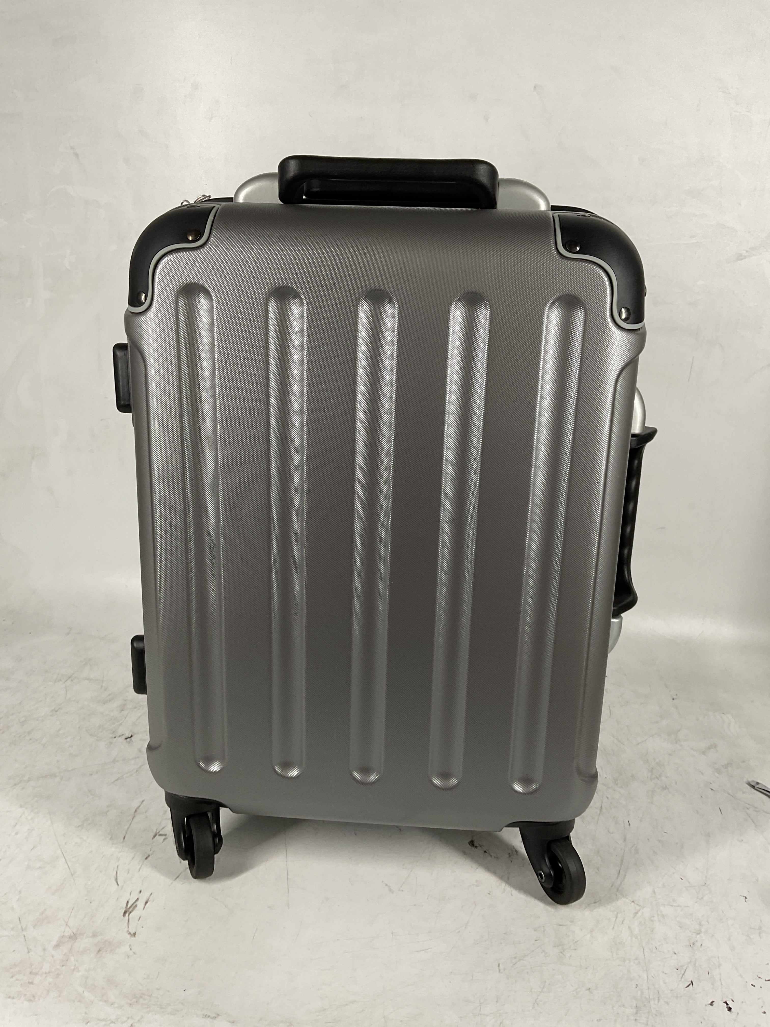 VinGardeValise Petite | Wine Travel Suitcase | All-purpose Luggage | ( Small Size 22.5") 8 Bottles Grey One Size U1