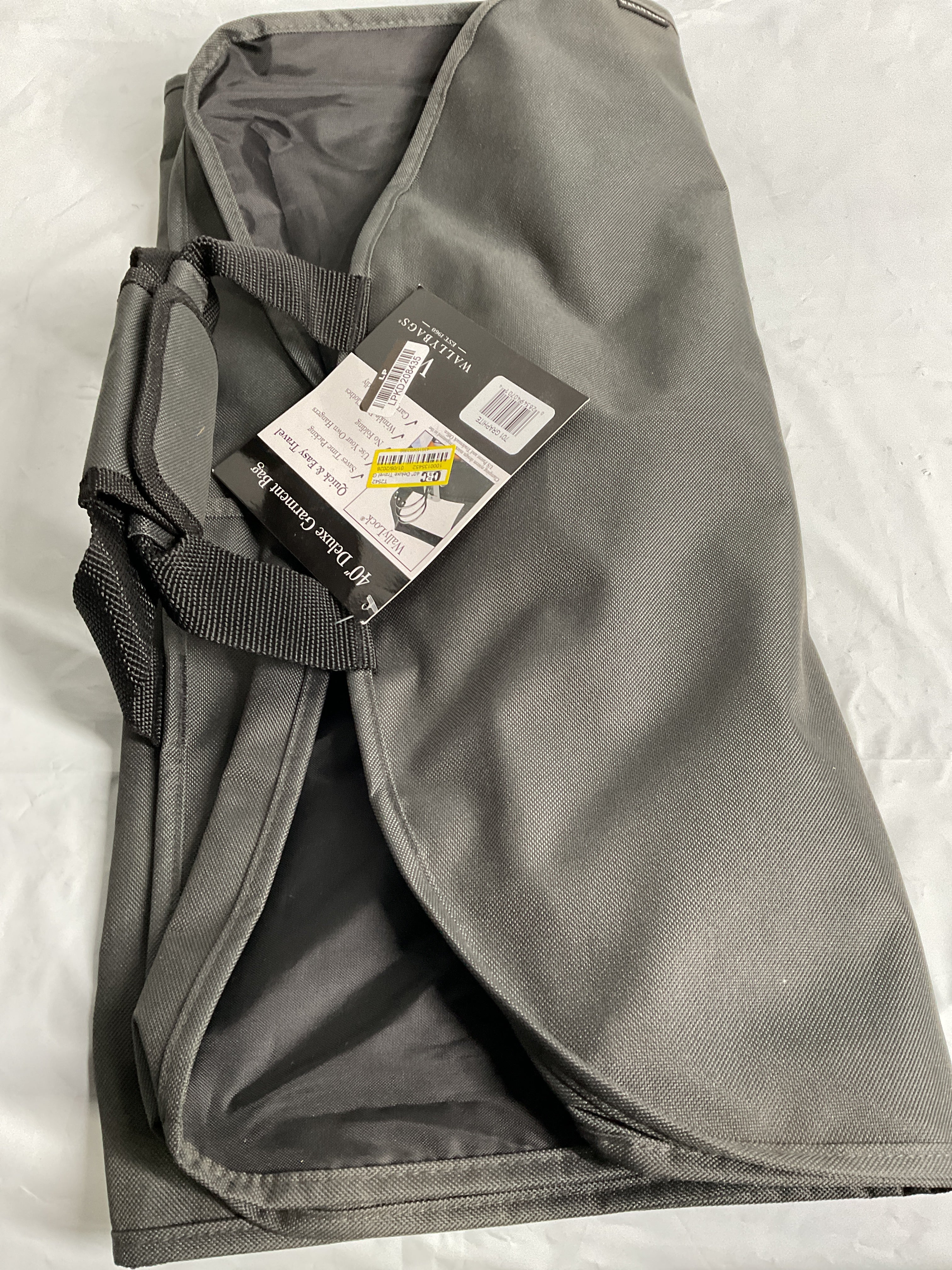 WallyBags 40" Deluxe Travel Garment Bag ( Graphite , 40-inch ) Graphite 40 Inch U1