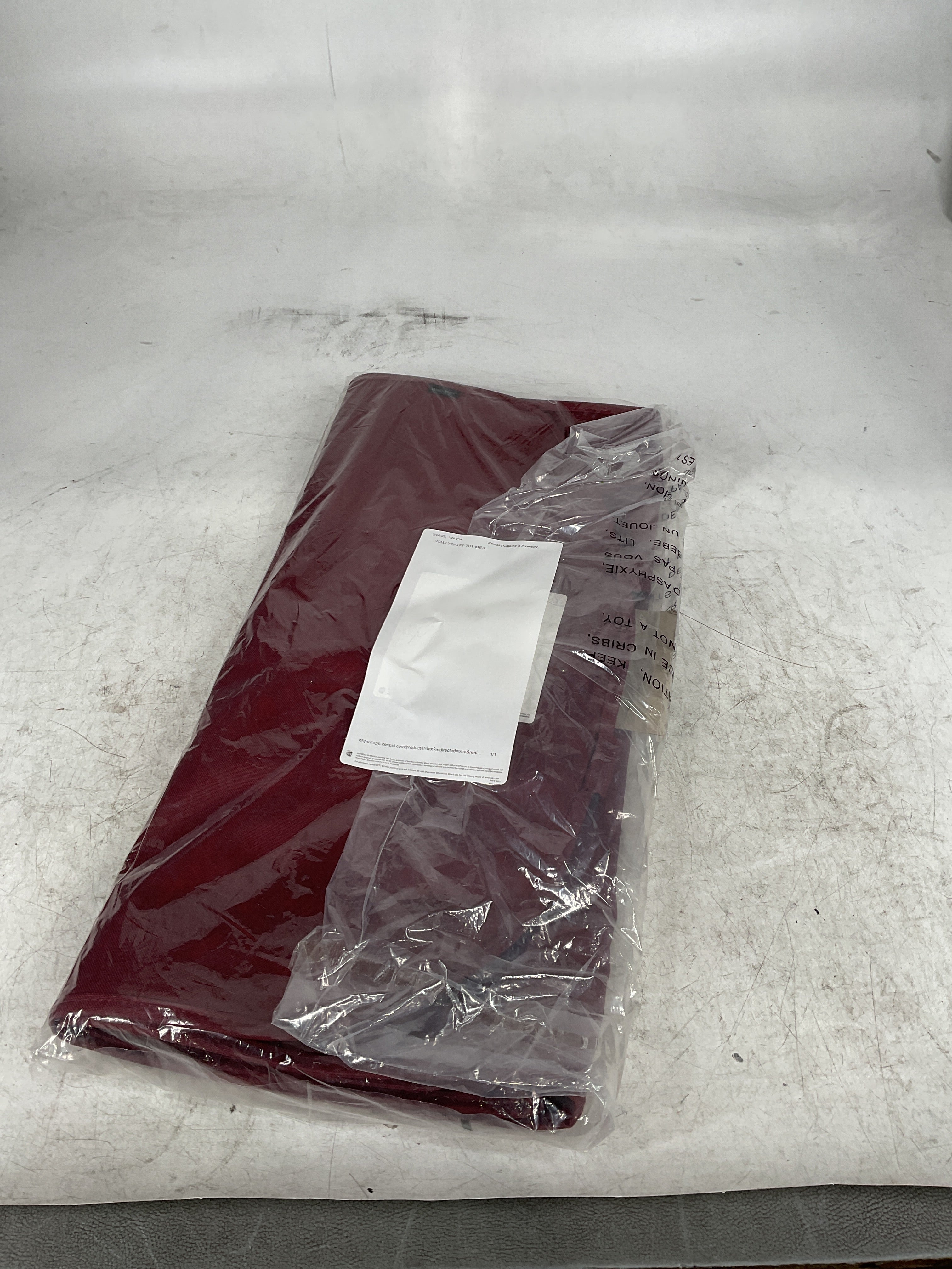 WallyBags® 40” Deluxe Travel Garment Bag Merlot 40 Inch U1