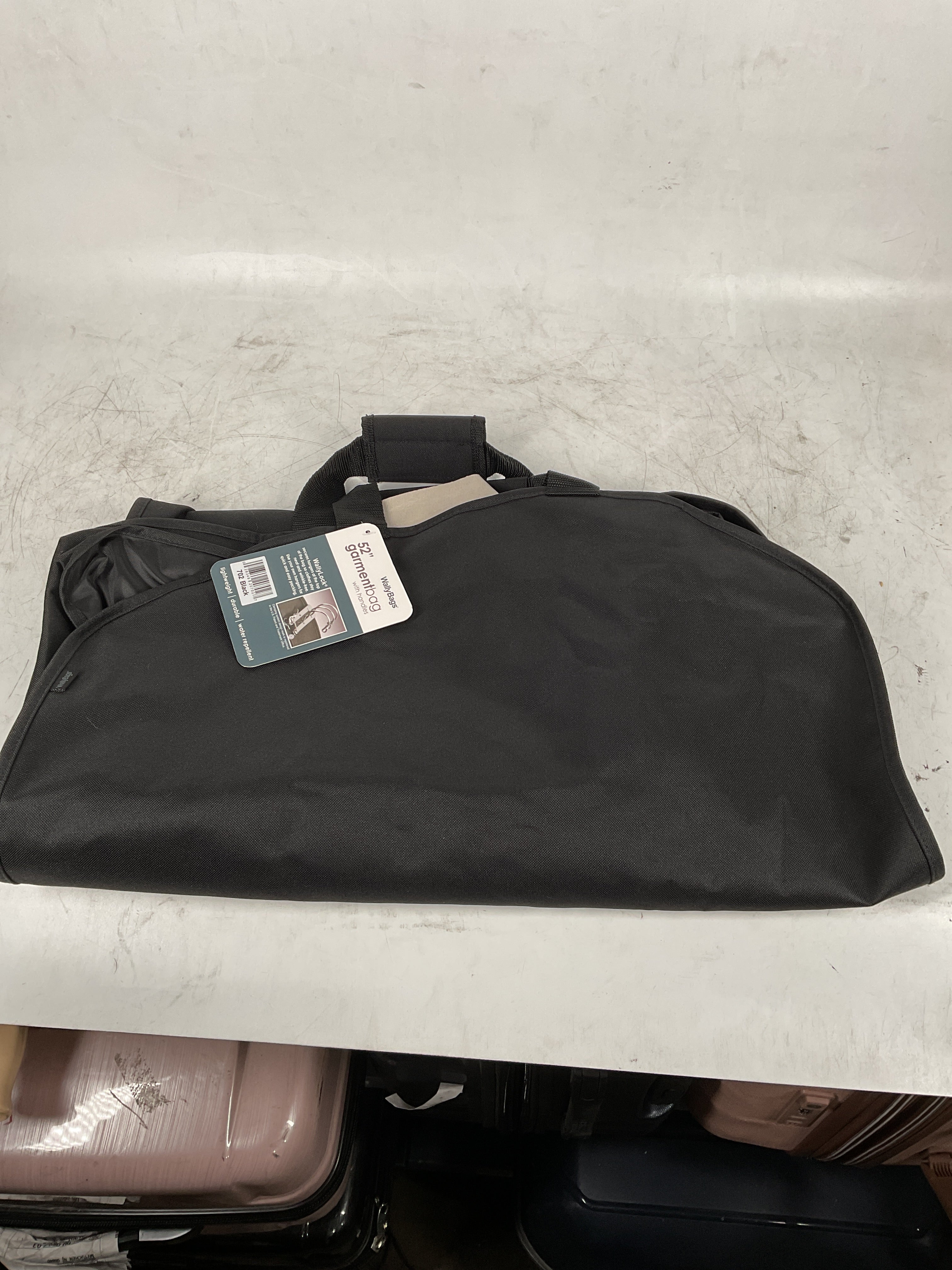 WallyBags 52" Deluxe Travel Garment Bag ( Black , 52-inch ) Black 52 Inch U1