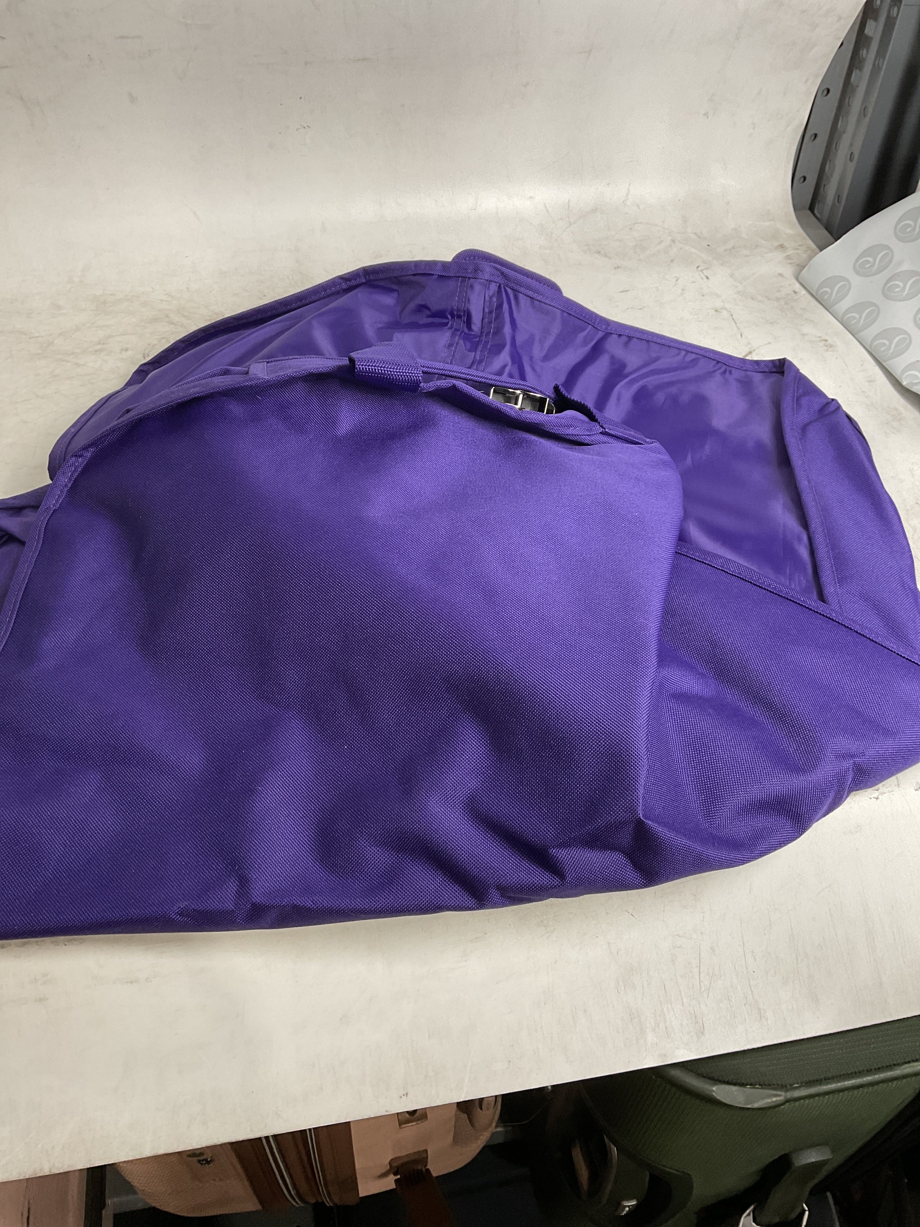 WallyBags 52" Deluxe Travel Garment Bag ( Purple , 52-inch ) Purple 52 Inch U1