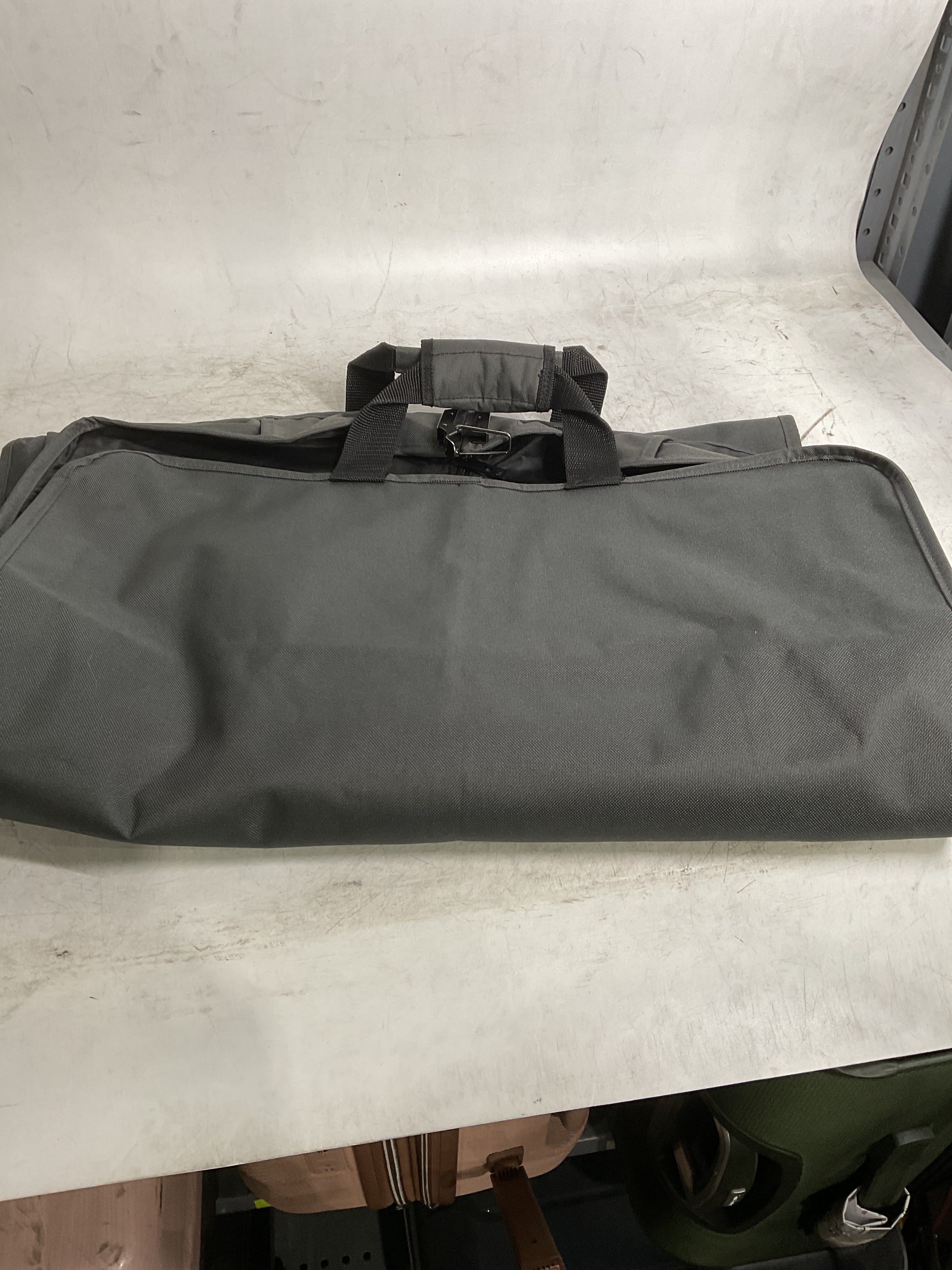 WallyBags 60" Deluxe Travel Garment Bag ( Grey , 60-inch ) Grey 60 Inch U2