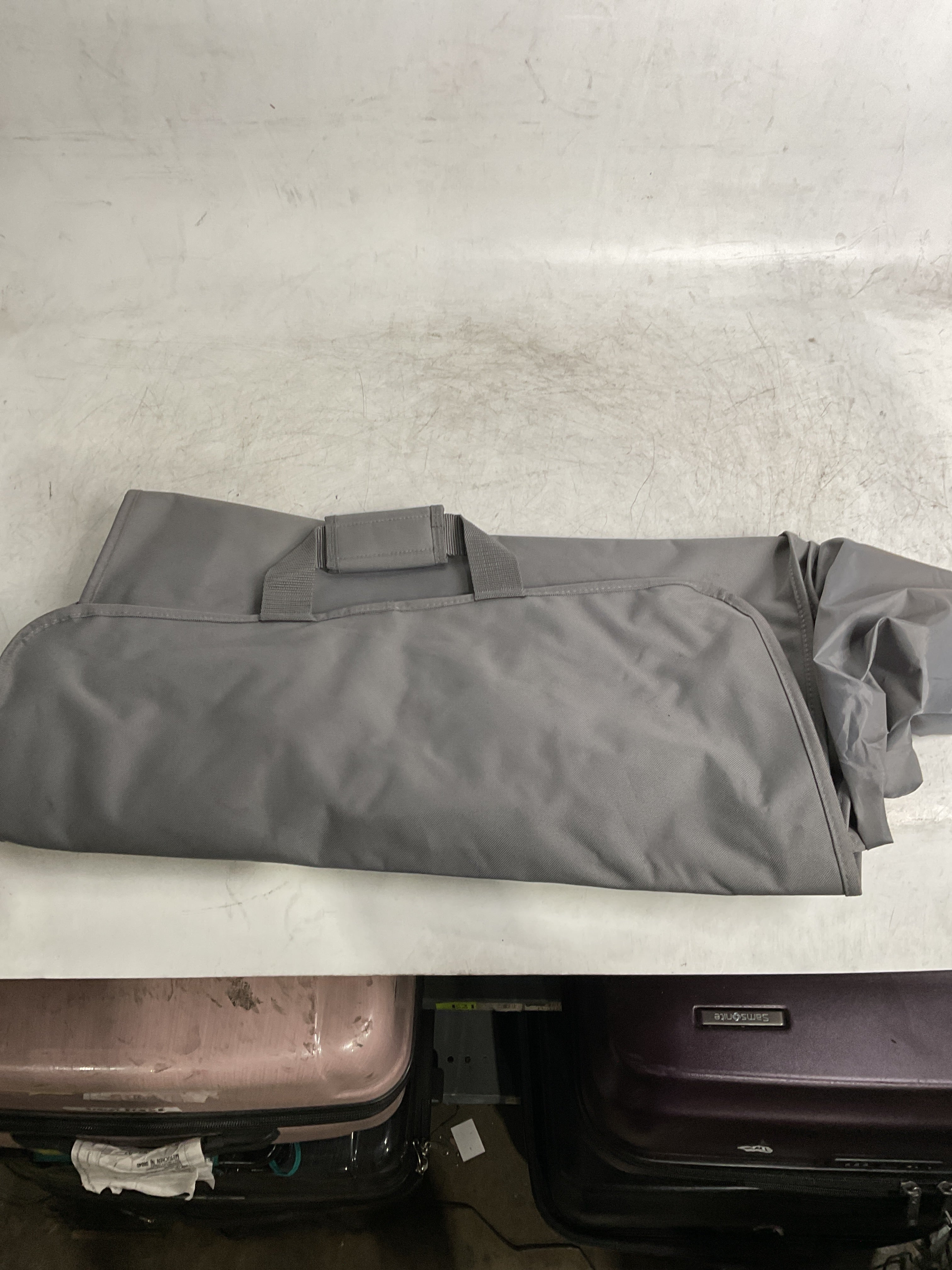 WallyBags 60" Deluxe Travel Garment Bag ( Grey , 60-inch ) Grey 60 Inch U3