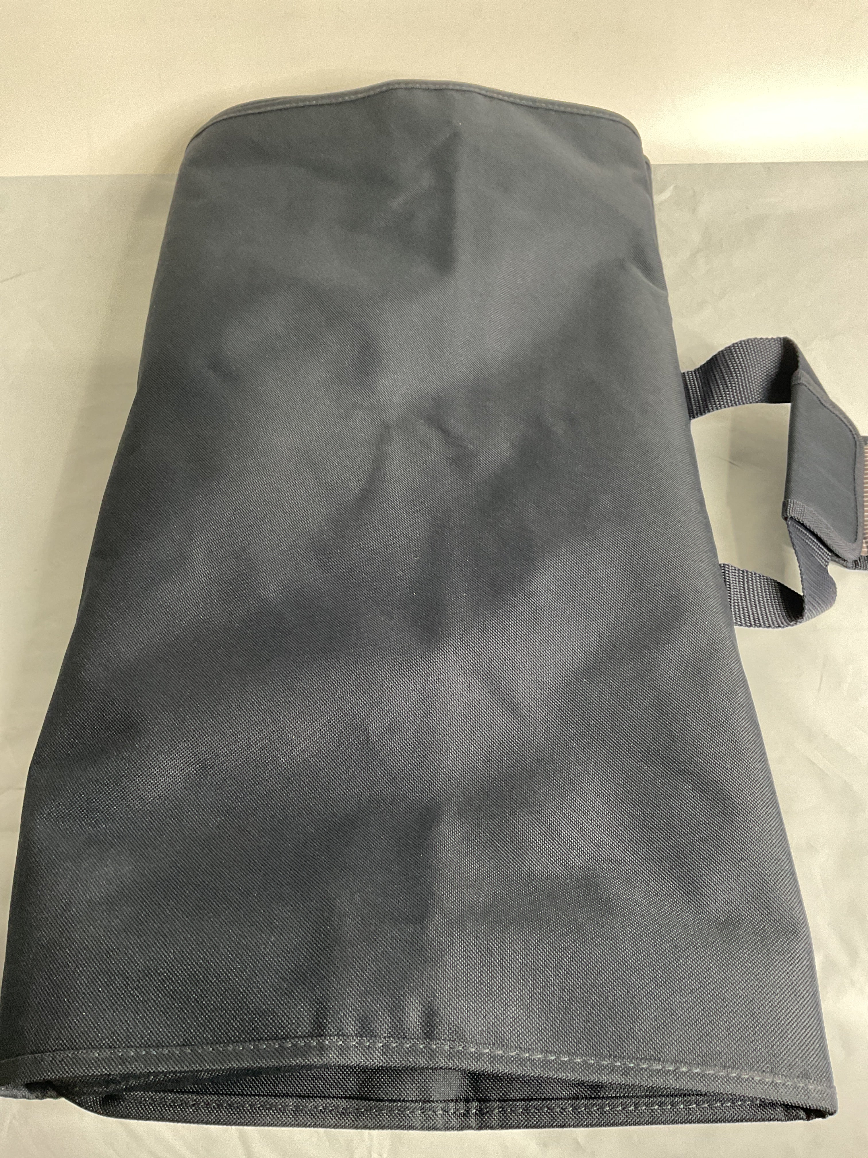 WallyBags 60 Premium Tri-Fold Travel Garment Bag with exterior pocket ( Navy , 60-inch ) Navy 60 Inch U1