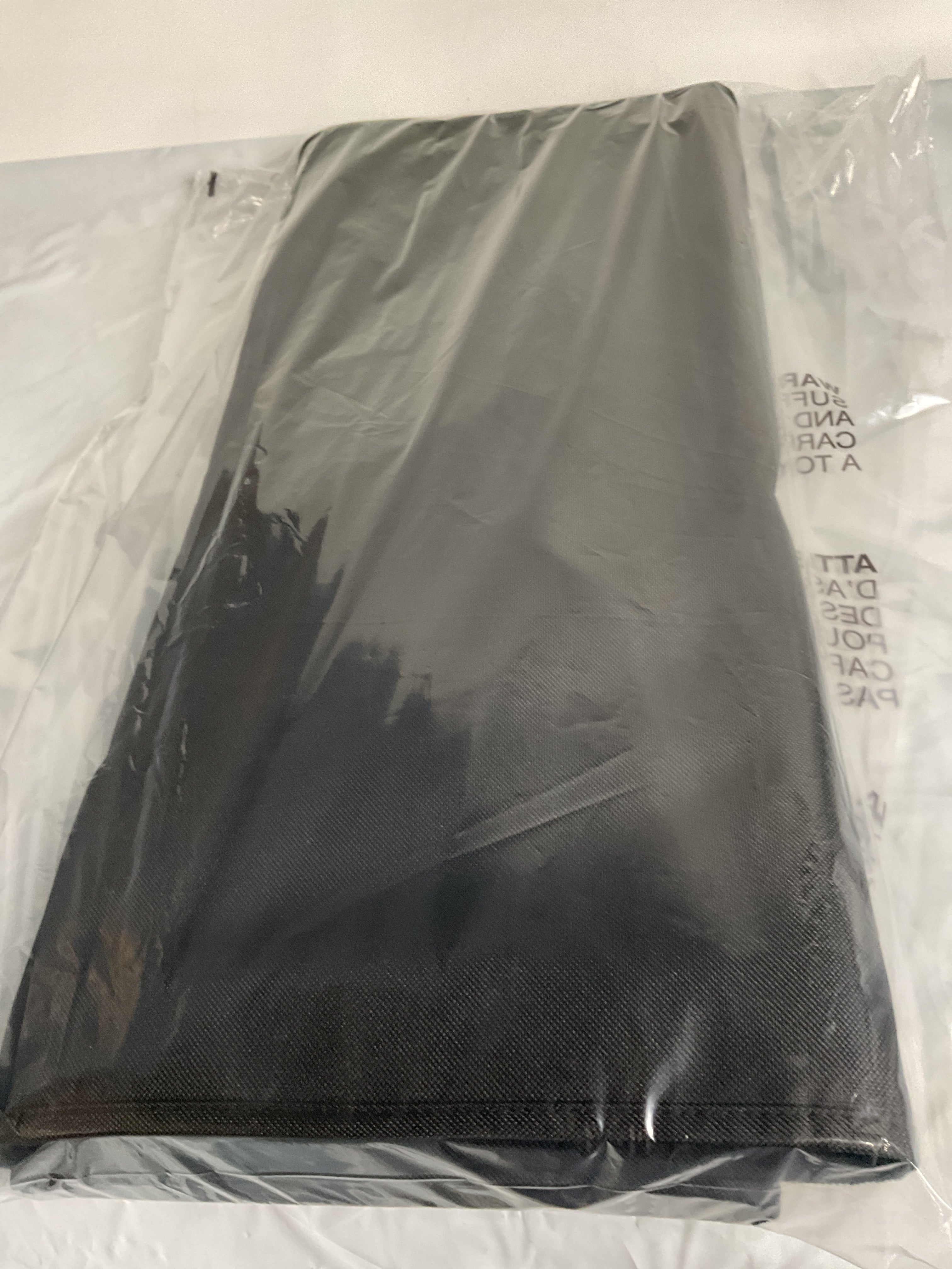 WallyBags 60 Premium Tri-Fold Travel Garment Bag with exterior pocket ( Black , 60-inch ) Black 60 Inch U3