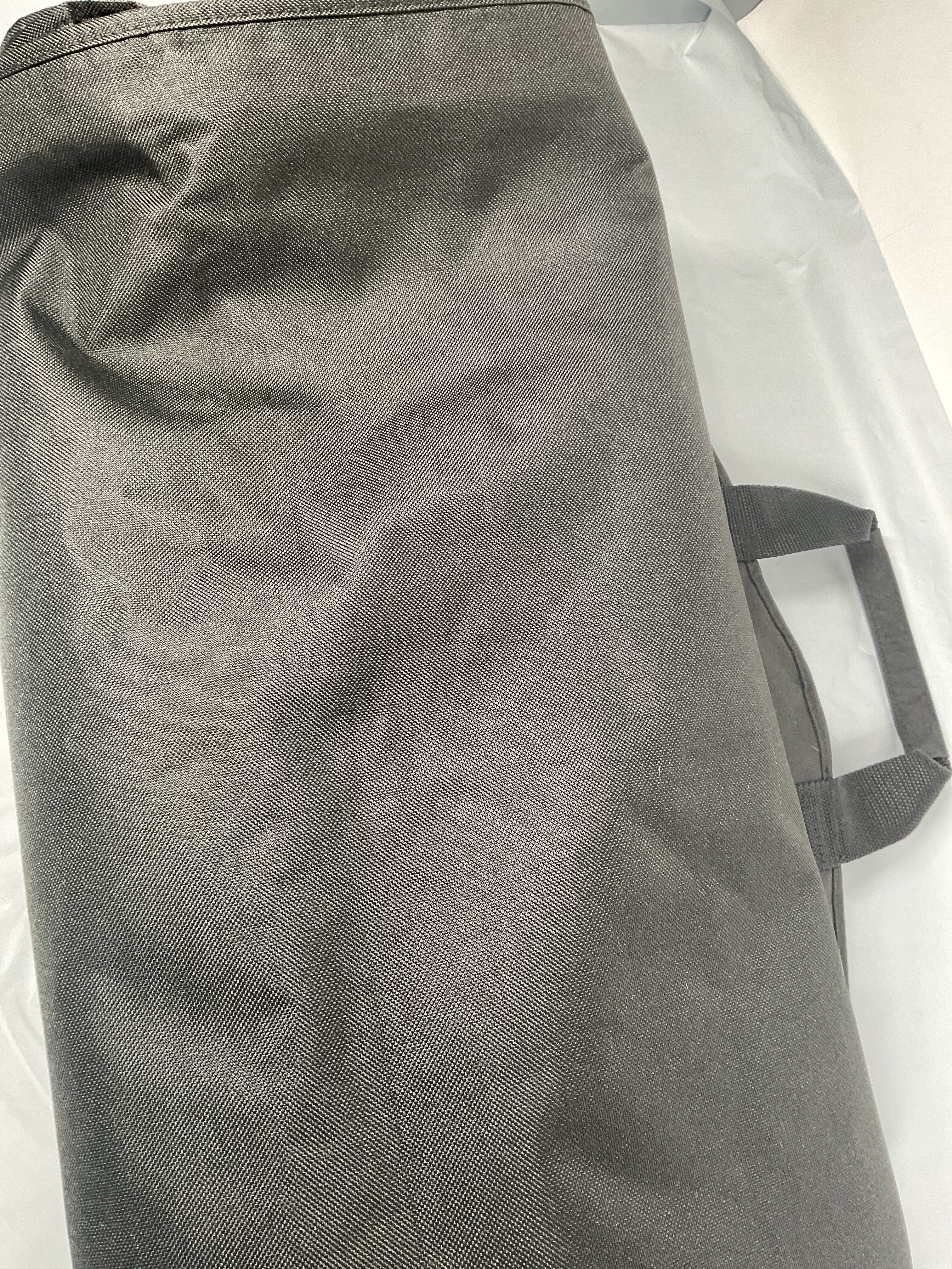 WallyBags 60 Premium Tri-Fold Travel Garment Bag with exterior pocket ( Black , 60-inch ) Black 60 Inch U4