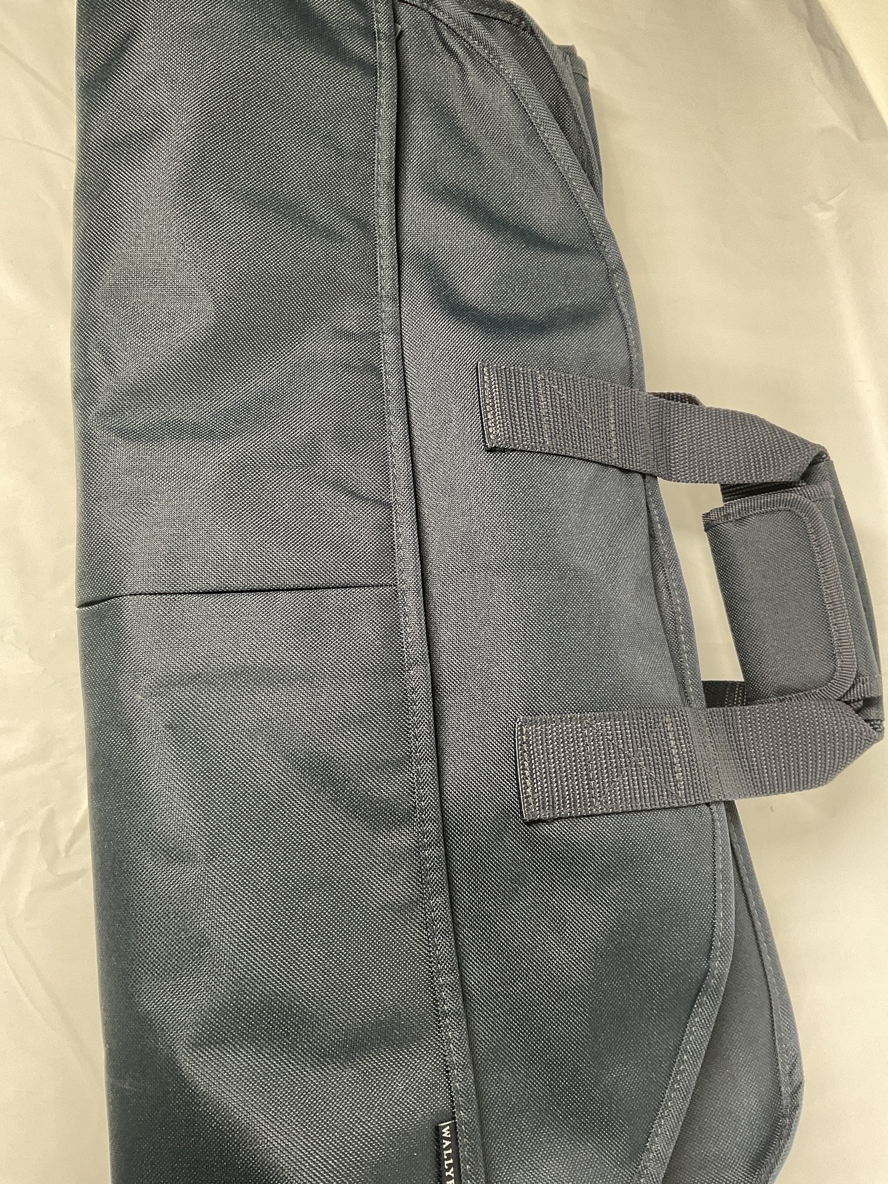 WallyBags® 40” Deluxe Travel Garment Bag with two pockets ( Navy , 40-inch ) Navy 40 Inch U1