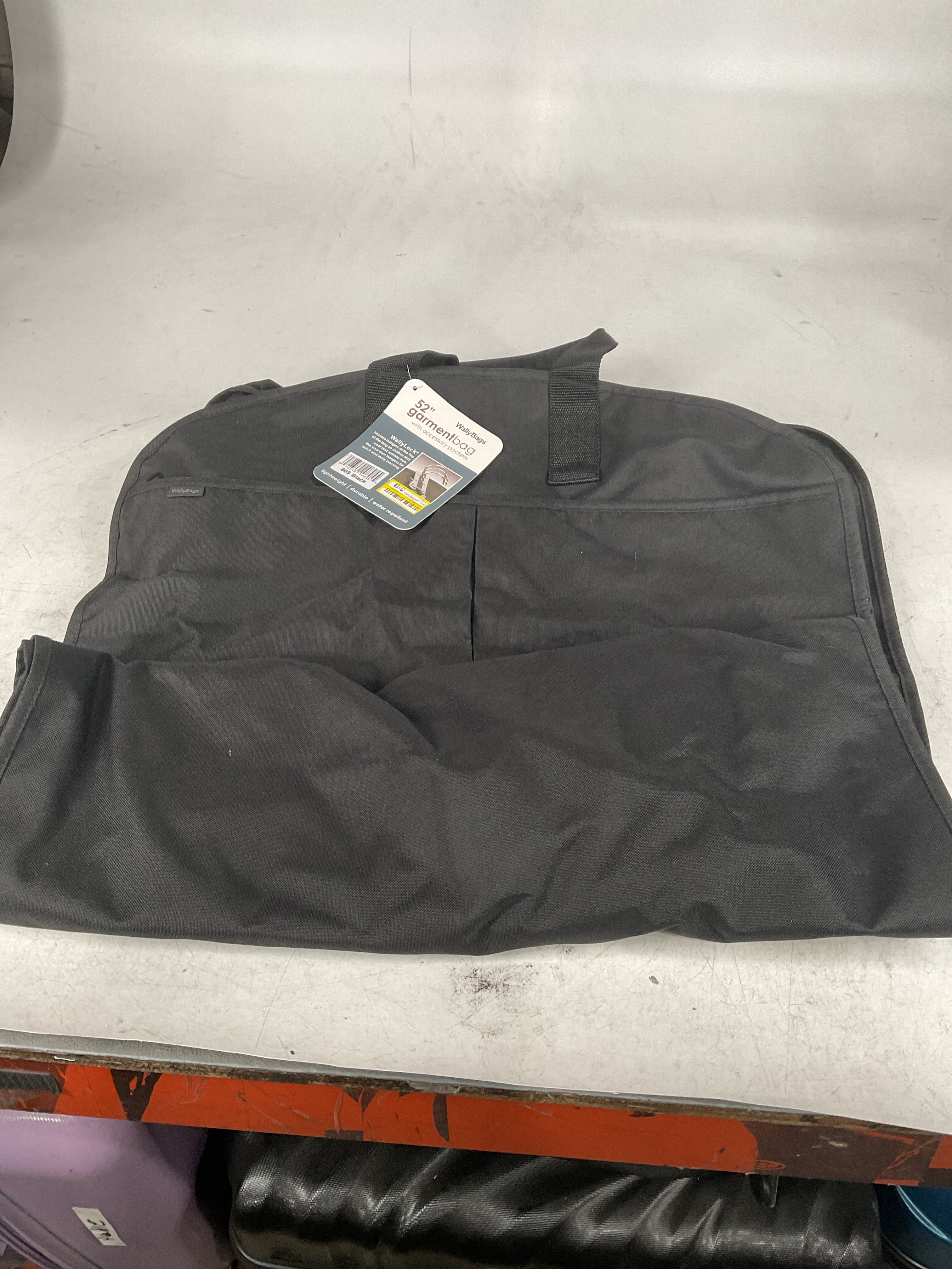 WallyBags® 52” Deluxe Travel Garment Bag with two pockets U1