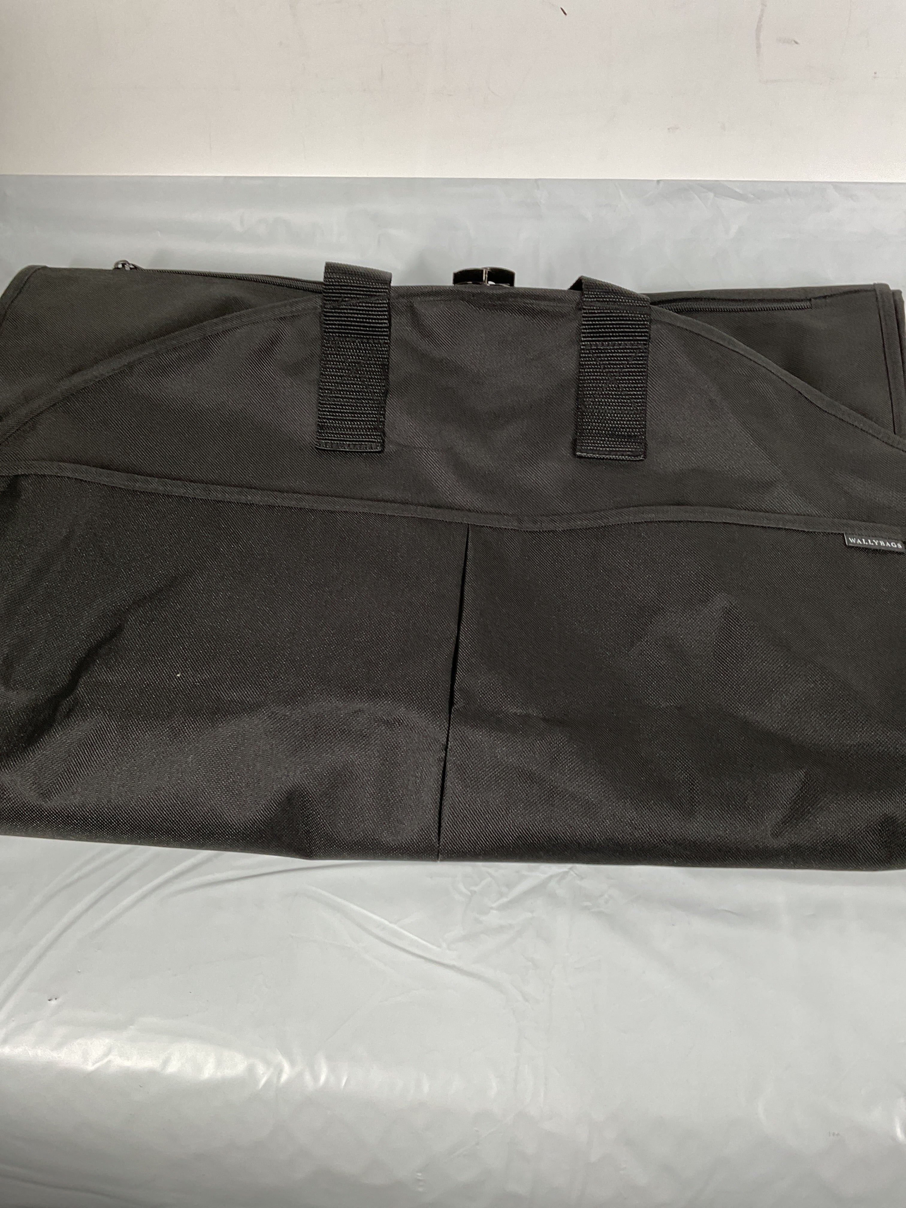 WallyBags® 45” Deluxe Extra Capacity Travel Garment Bag with two accessory ( Black , 45-inch ) Black 45 Inch U3