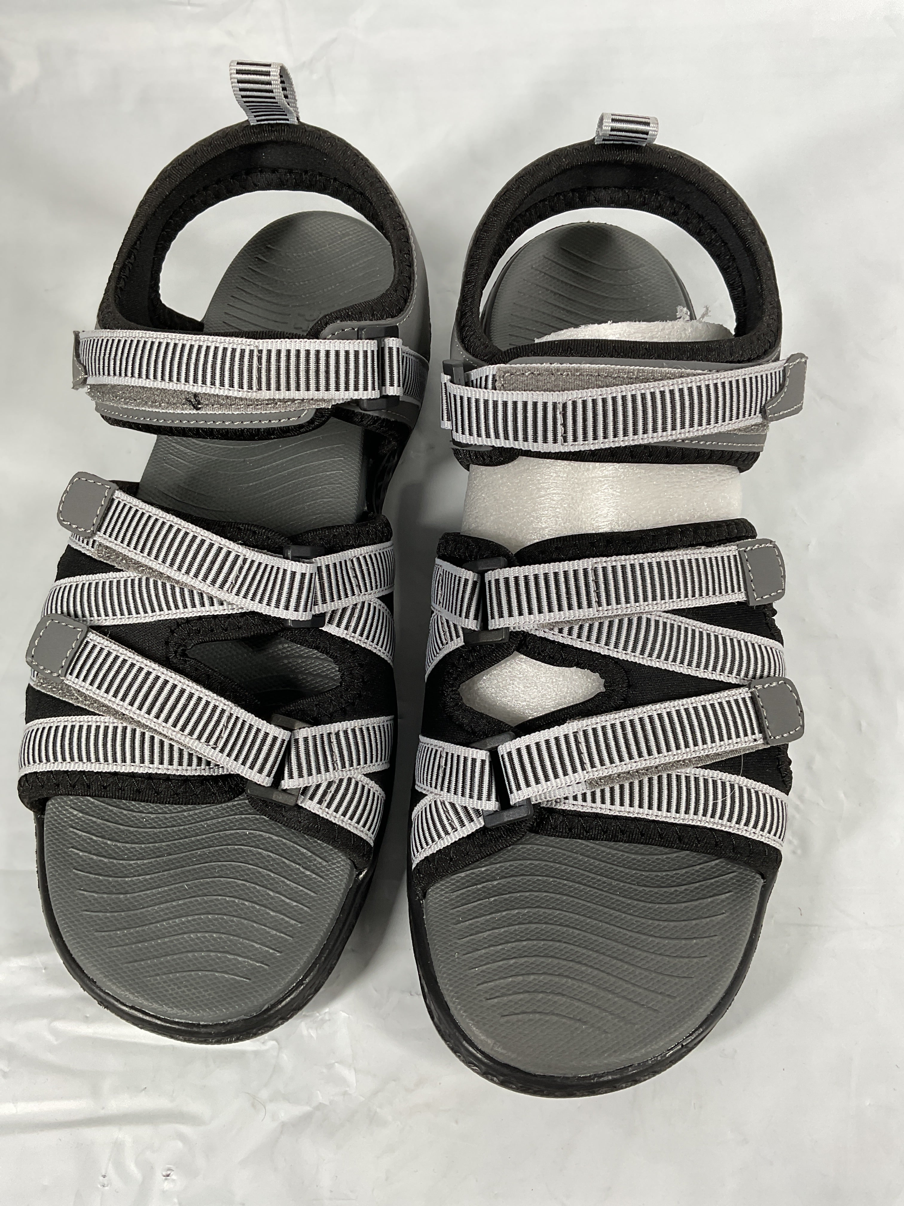 Propét Women's TravelActiv Adventure Sandals, Lt Grey, 11 X-Wide US Lt Grey 11 X-Wide U1