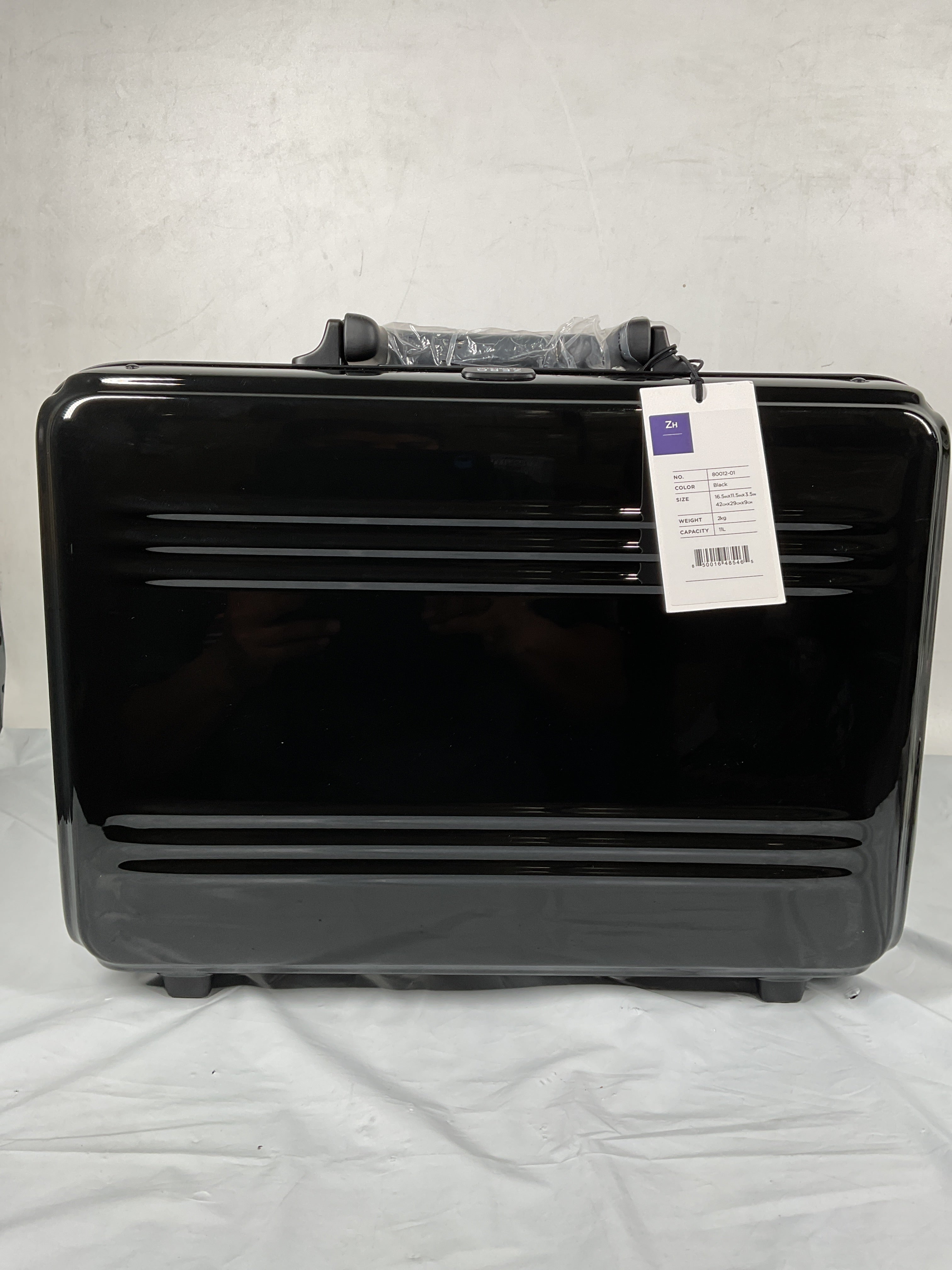 ZERO Halliburton Edge Lightweight Brilliant Attaché Collection ( Black , Small Attaché ) Black Small Attache U2