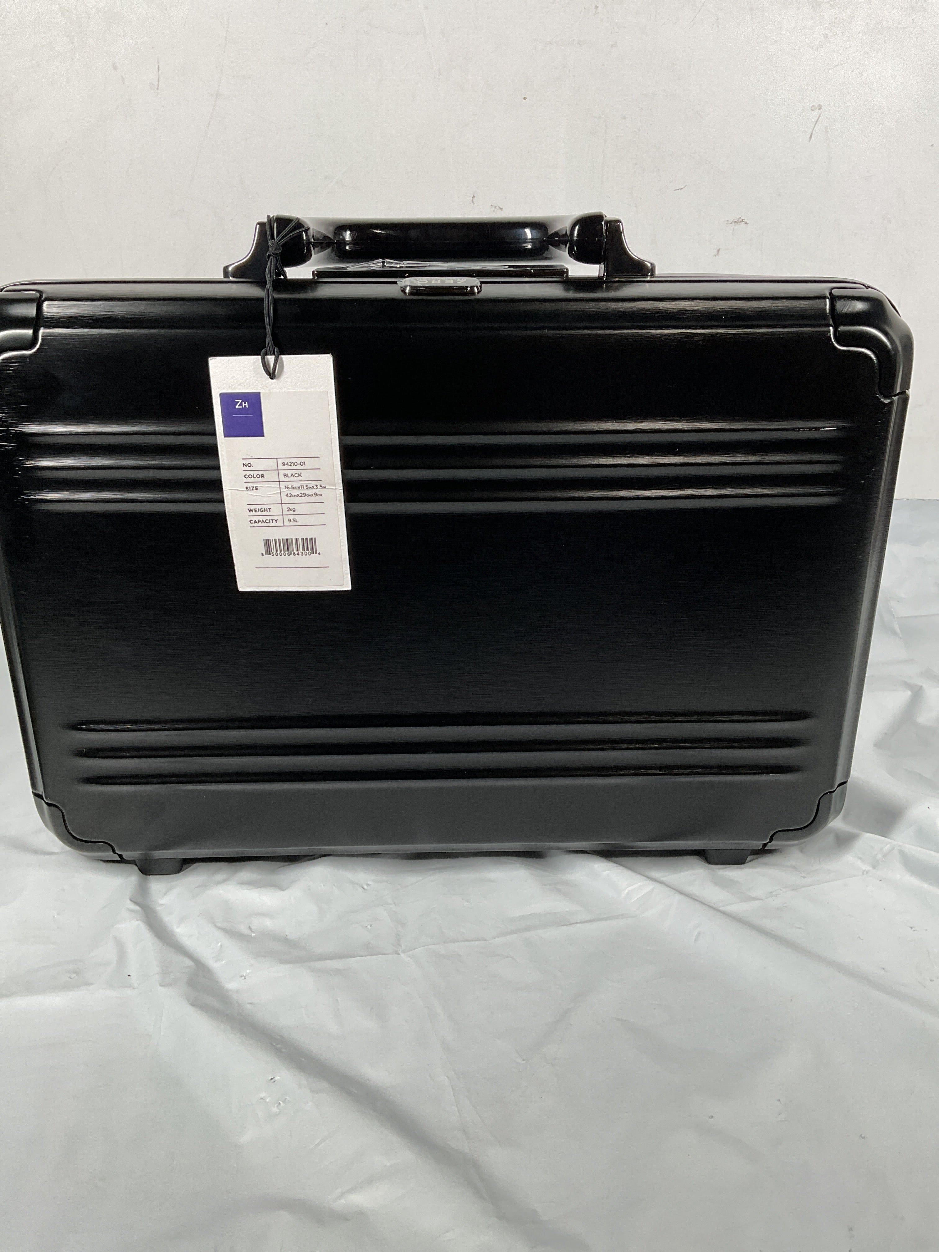 ZERO Halliburton Pursuit Aluminum Hardside Attaché ( Black , Small Attaché ) Black Small Attache U1