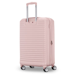 American Tourister Stratum 3.0, Airline Approved, Durable Hardside Luggage, Expands 1.5", RightHeight Adjustable Handle ( Pink Blush , Medium - Checked ) Pink Blush Medium Checked U2