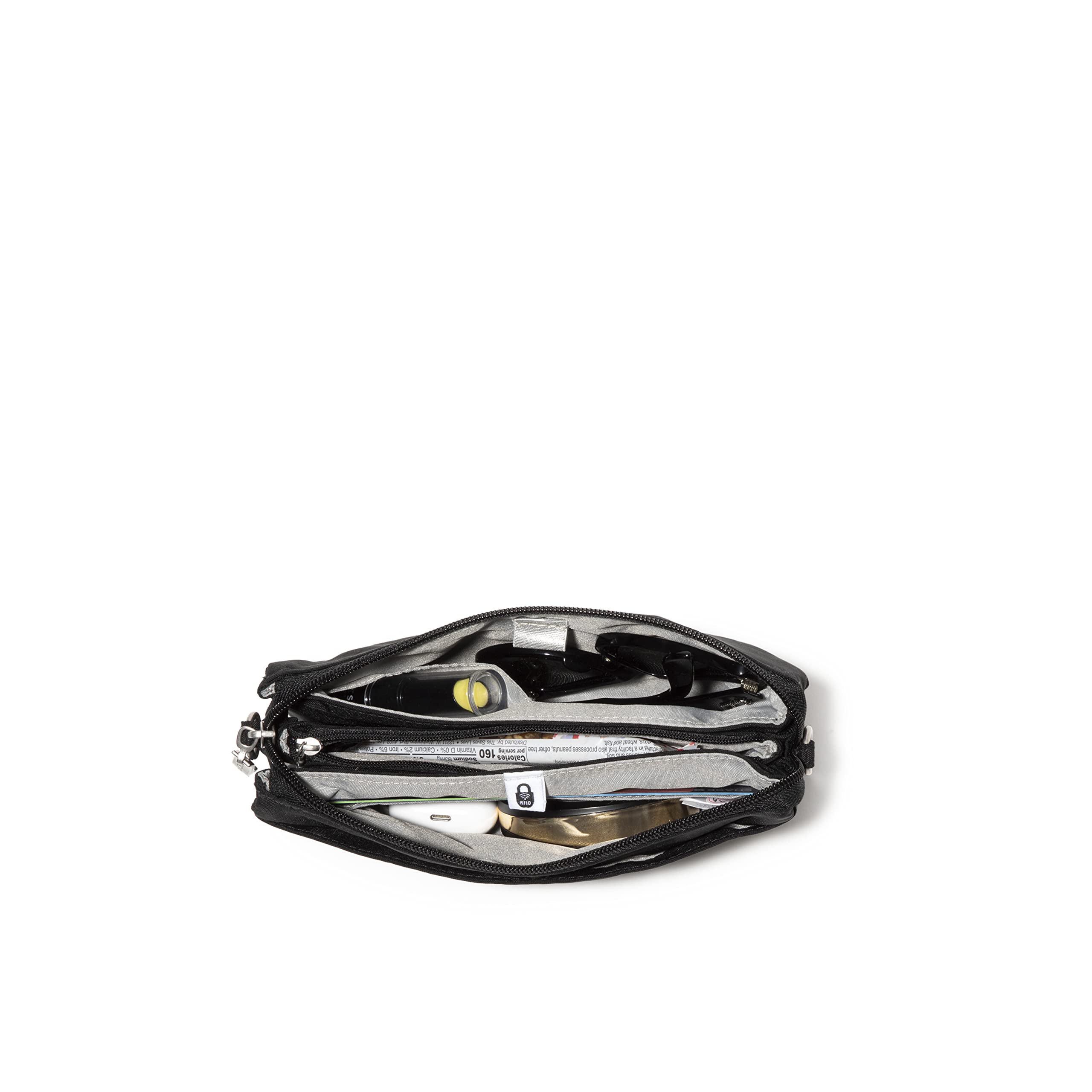 Baggallini The Only Mini Bag ( Midnight Blossom , One Size ) Midnight Blossom One Size U1