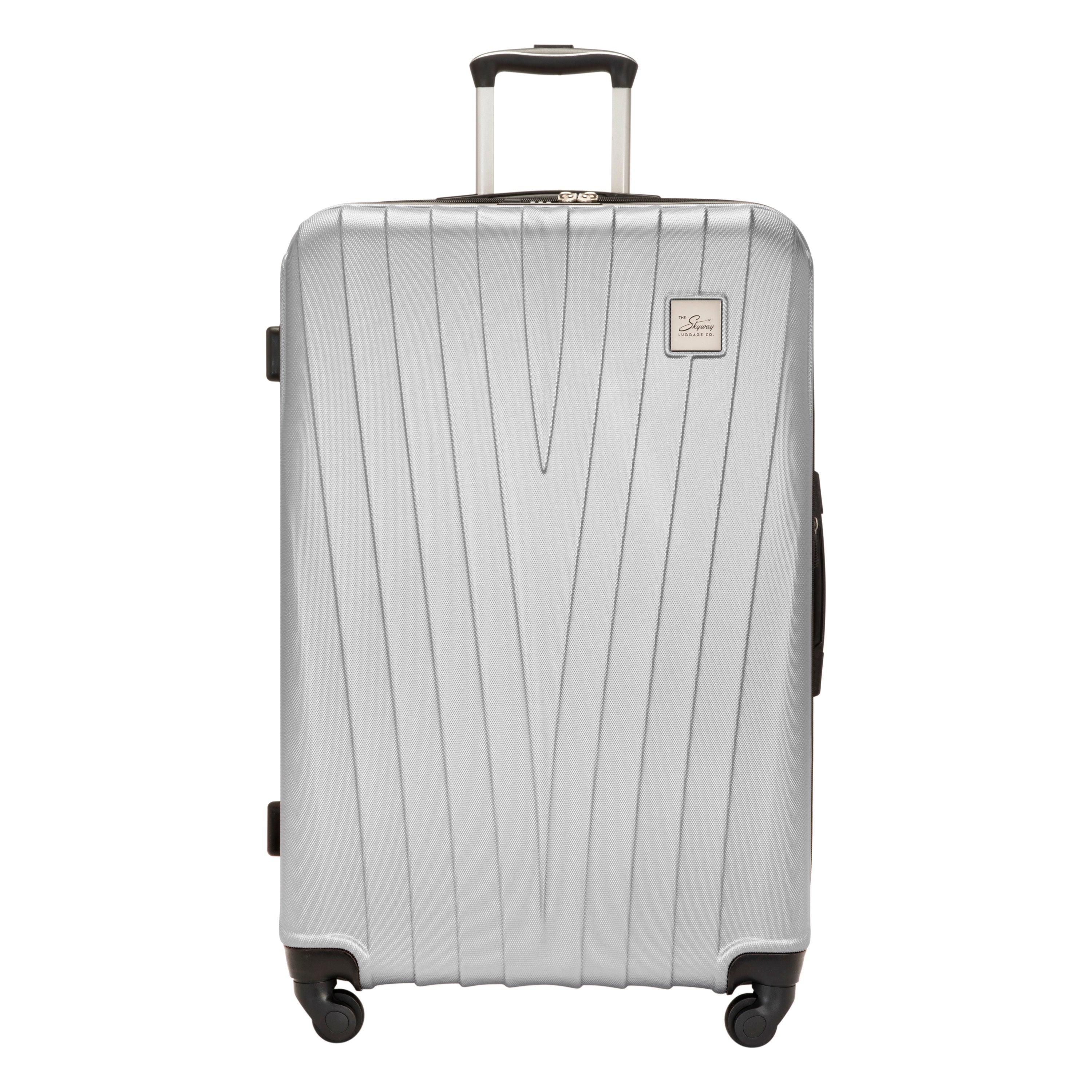 Skyway Epic Hardside 4-Wheel Luggage Spinner Collection ( Silver , 28-Inch ) Silver 28 Inch U1