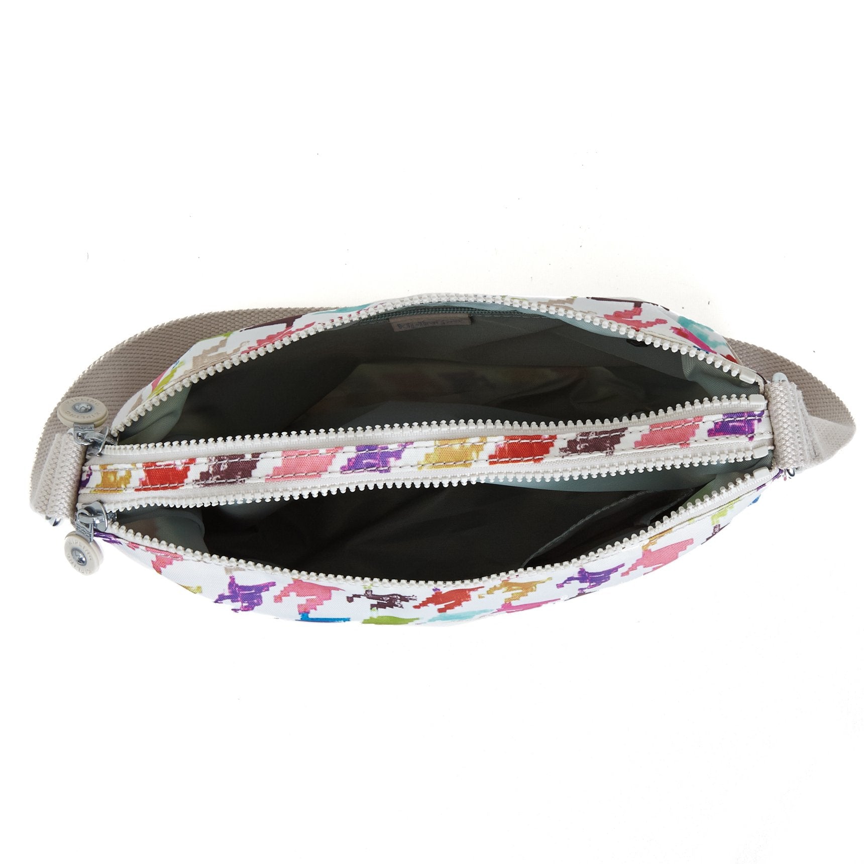 Kipling Women's Alvar Solid Crossbody Bag ( Houndstooth Multi , One Size ) Houndstooth Multi One Size U1