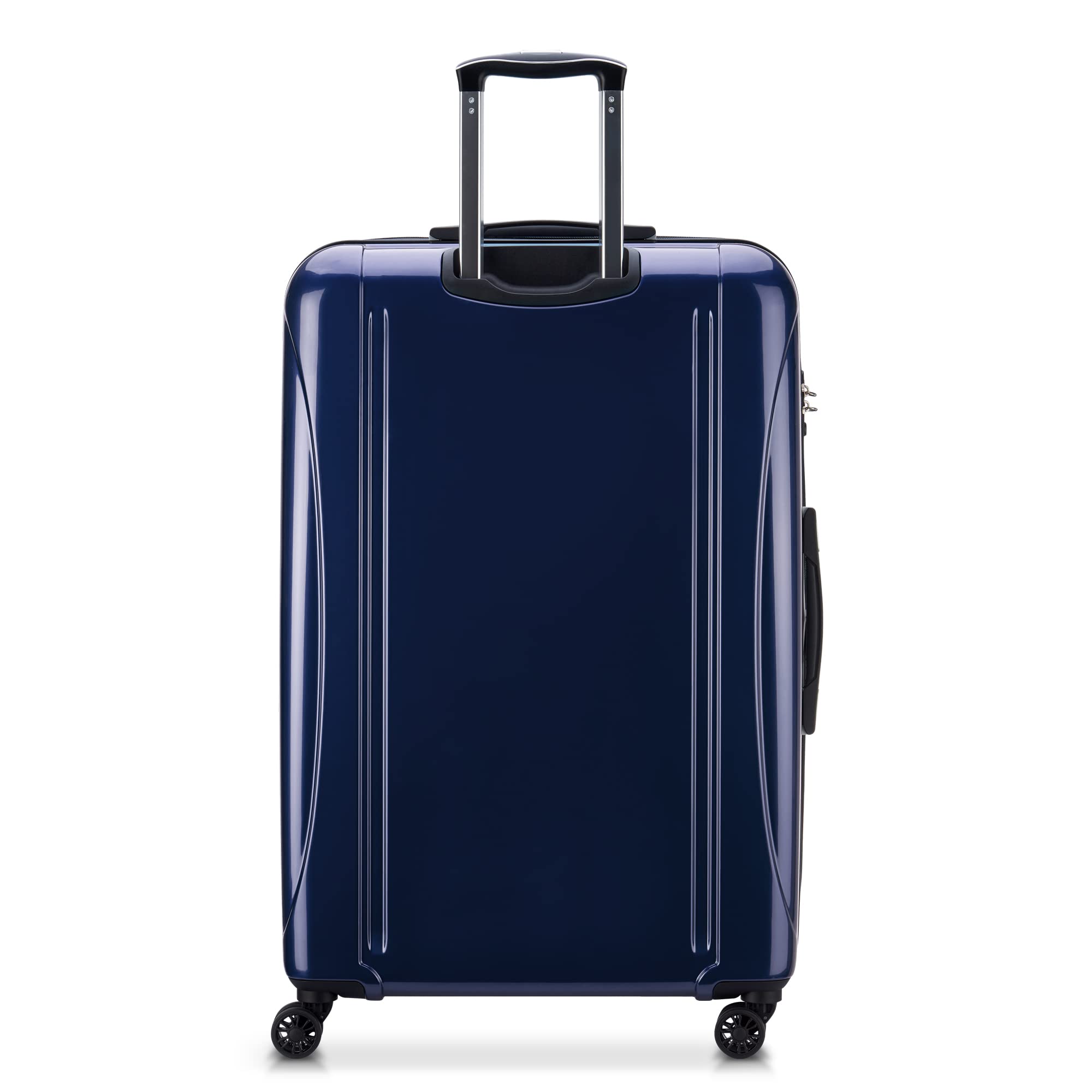Delsey Helium Aero 29" Expandable Spinner Trolley ( Blue Cobalt , Checked-Large 29 Inch ) Blue Cobalt Checked Large 29 Inch U10
