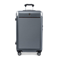 Travelpro Platinum Elite Hardside Expandable Spinner Wheel Luggage TSA Lock Hard Shell Polycarbonate Suitcase ( Vintage Grey , Checked- Large 28-Inch ) Vintage Grey Checked Large 28 Inch U1