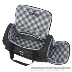 Travelpro Maxlite 5 Softside Lightweight Underseat Carry-On Travel Tote, Overnight Weekender Bag, Men and Women Black 18 Inch U13