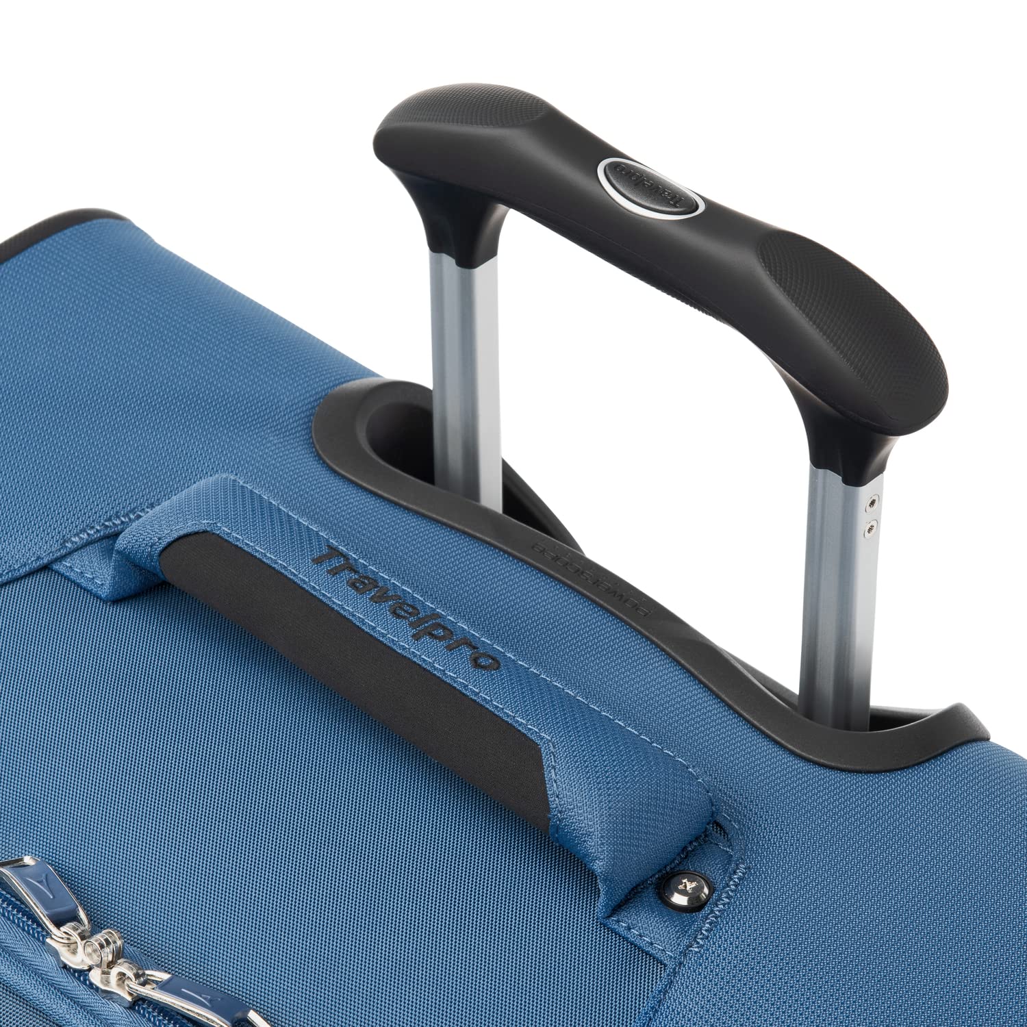 Travelpro Maxlite 5 Softside Expandable Luggage with 4 Spinner Wheels, Lightweight Suitcase, Men and Women Ensign Blue Checked Medium 25 Inch U15