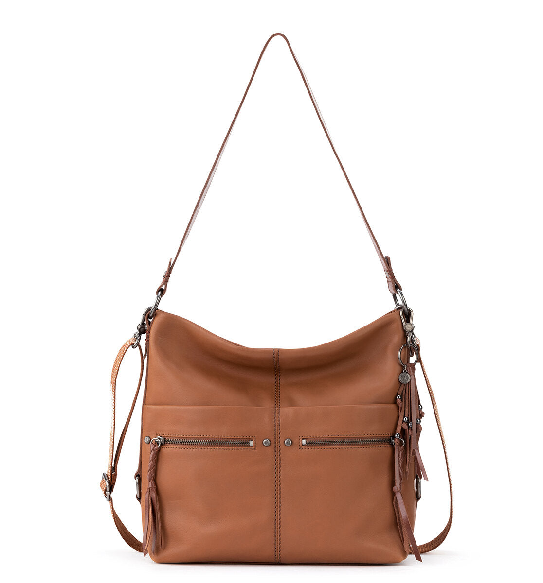 The Sak Ashland Leather Bucket Tobacco One Size U2