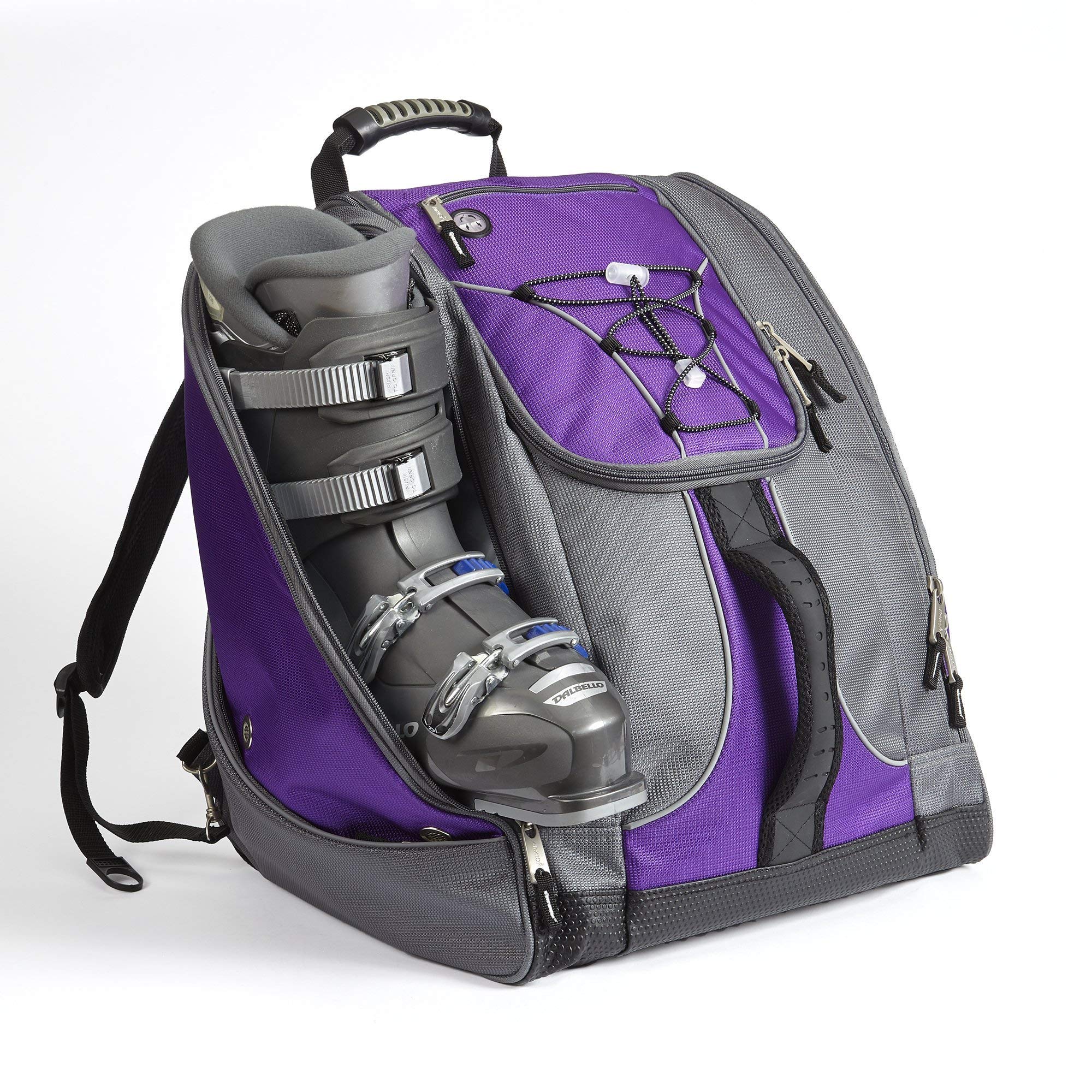 Athalon Everything Boot Bag/Backpack ( Gray/Purple , One Size ) Gray/Purple One Size U2