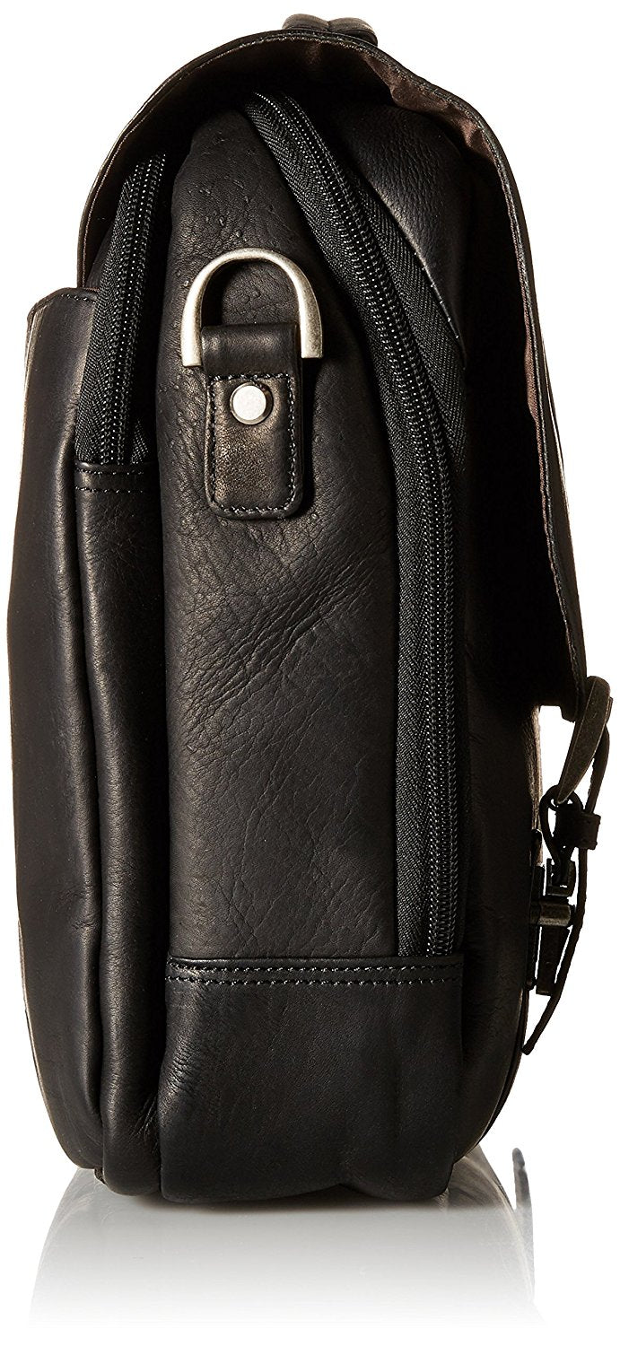 Samsonite Colombian Leather Flapover Case ( Black , One Size ) Black One Size U5