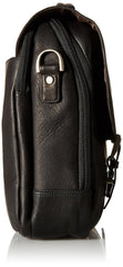Samsonite Colombian Leather Flapover Case ( Black , One Size ) Black One Size U7