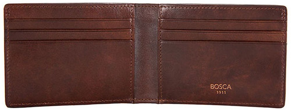 Bosca Dolce Old Leather Small Bifold Wallet U1